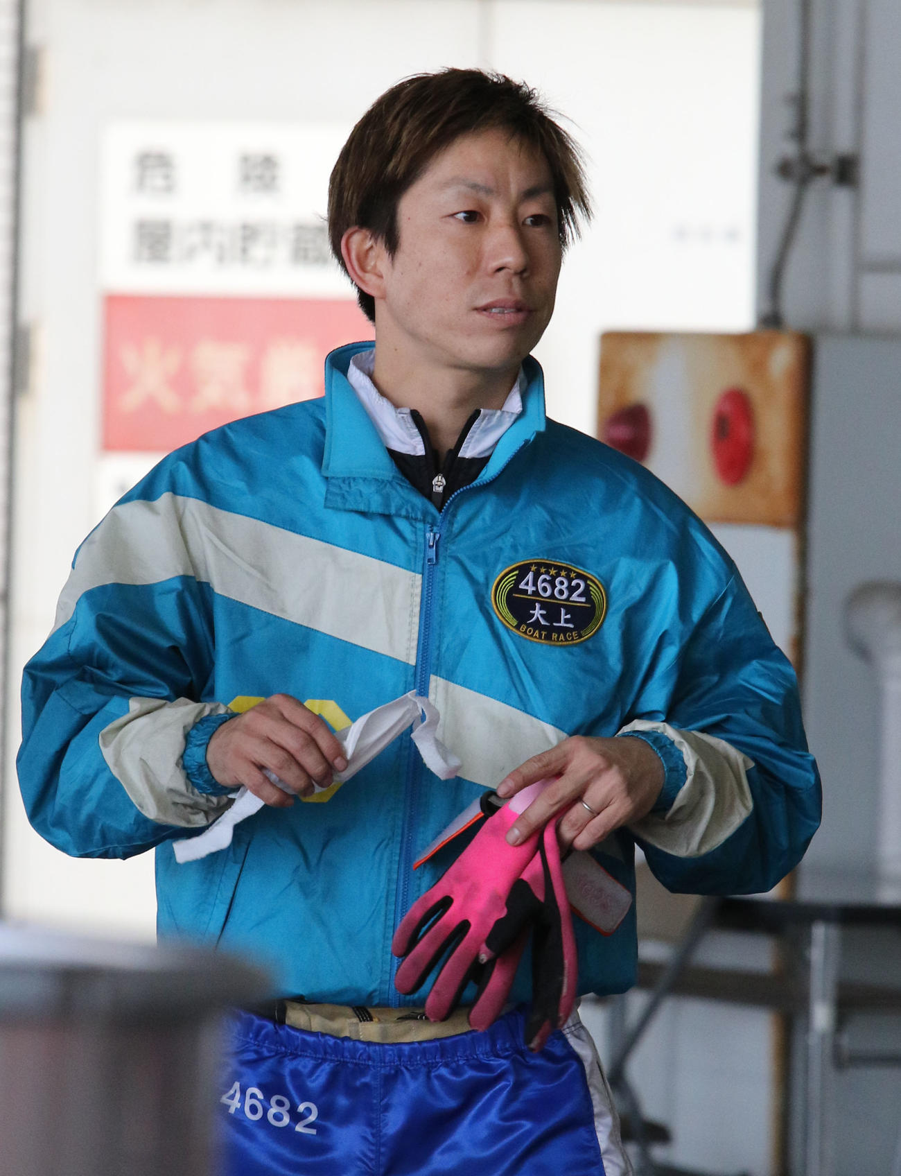 好調機をゲットした大上卓人。SG出場も決まり、気合乗りは十分だ