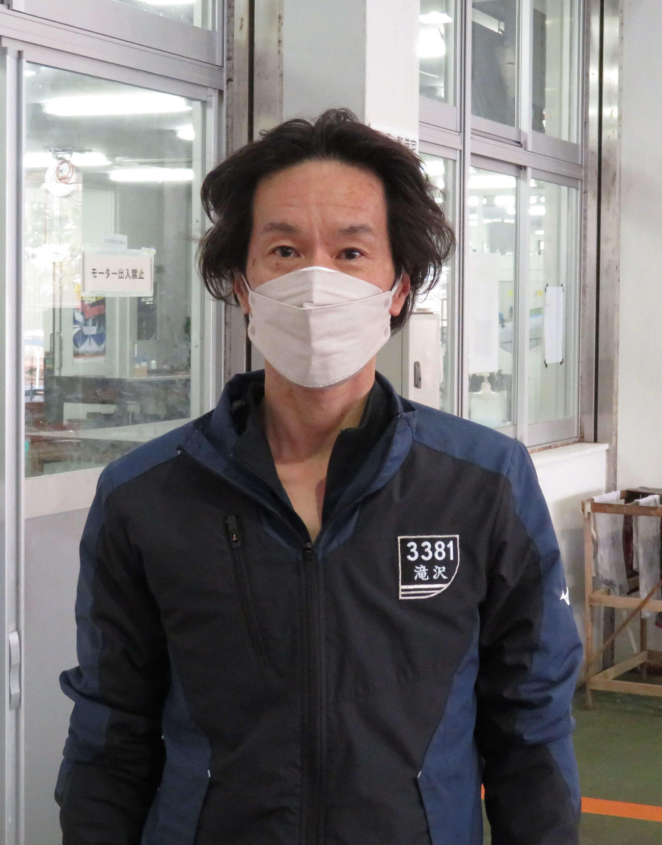 2日目連勝を飾った滝沢芳行（撮影・窪寺伸行）