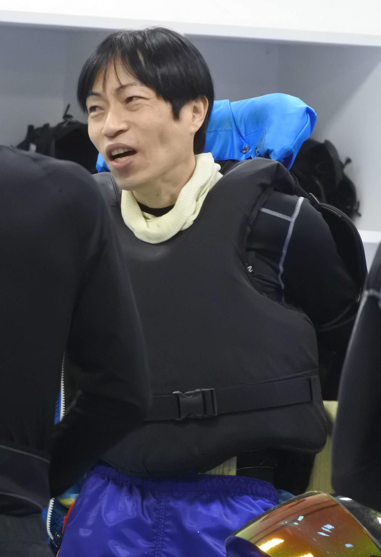 守田俊介が順調に舟足を仕上げている
