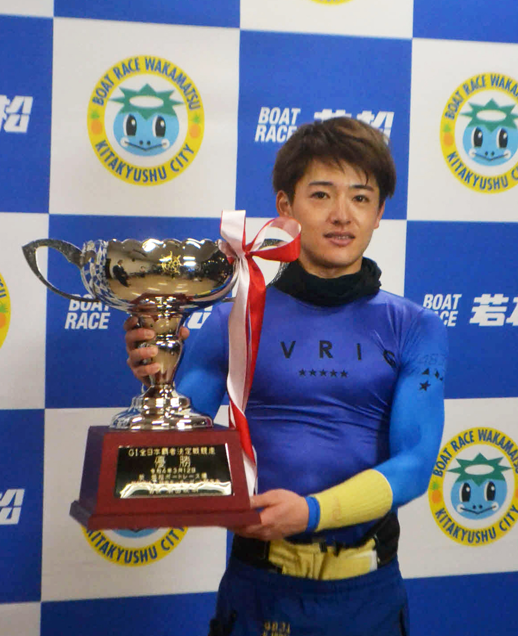 優勝した羽野直也