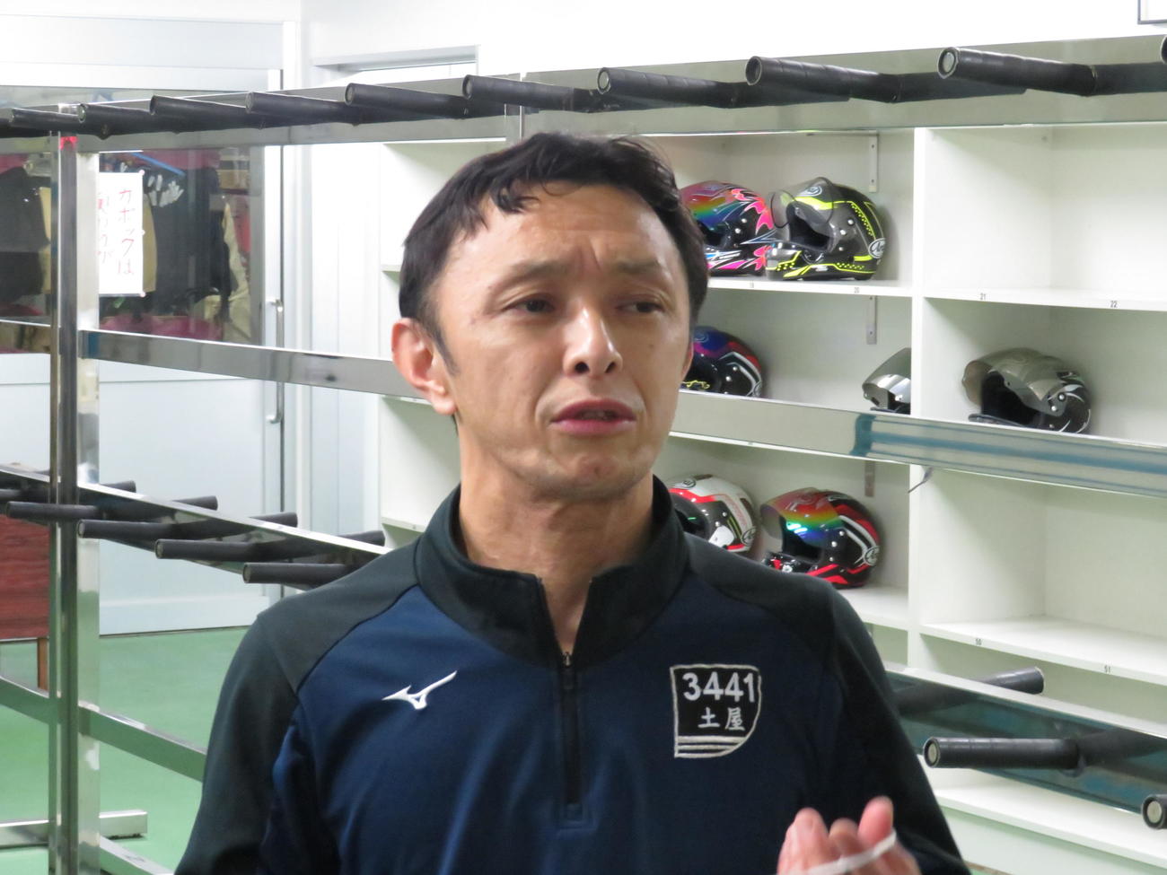 土屋姓の3節連続Vに挑む土屋太朗（撮影・窪寺伸行）