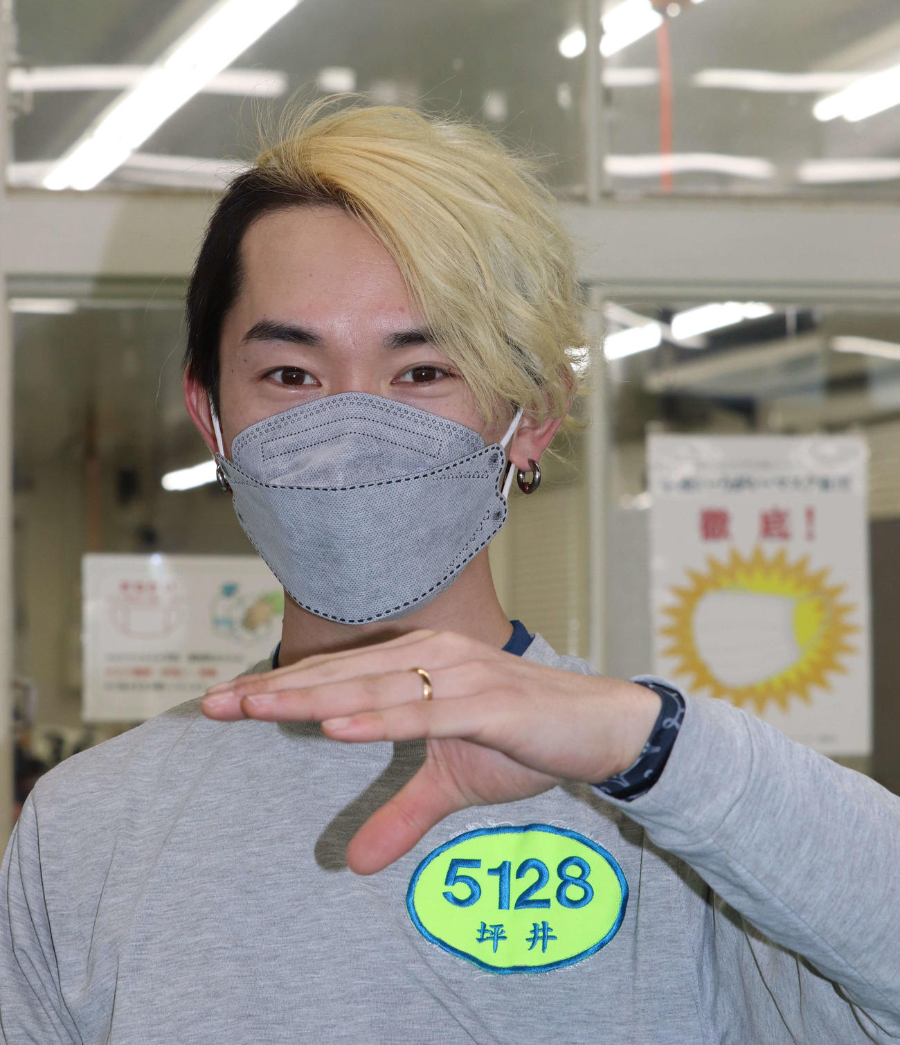 地元の津（つ）ポーズを決める坪井爽佑が前節V機を味方にレースでも見せ場をつくる