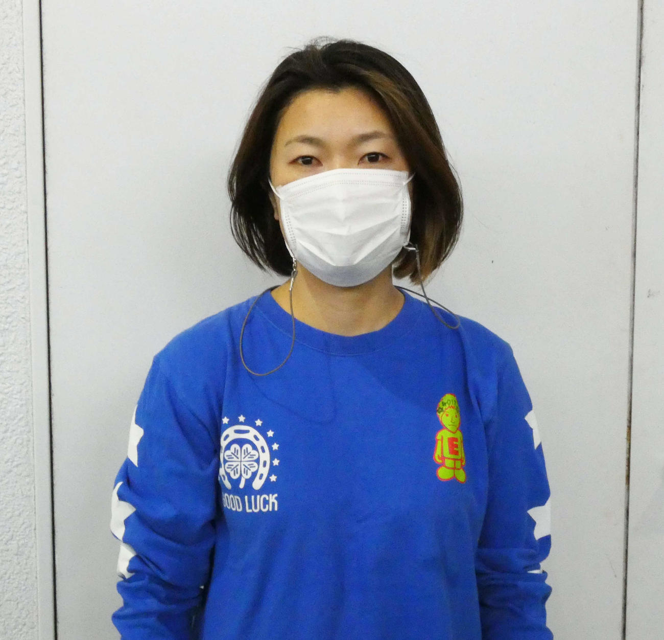 1、3着と得点を加算した向井美鈴（撮影・前原一樹）