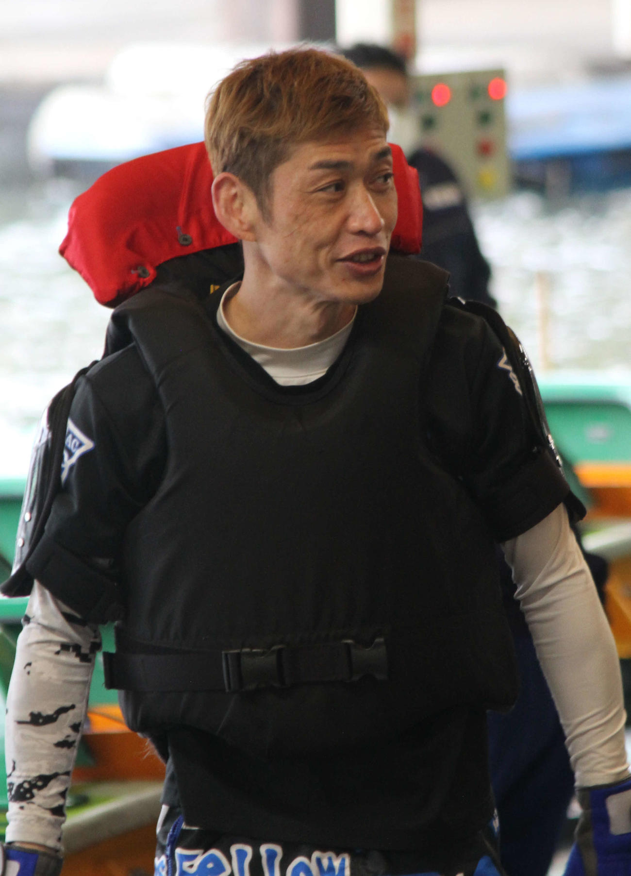 主力の山本寛久が近況好調エンジンの18号機をゲットした（撮影・北條直治）