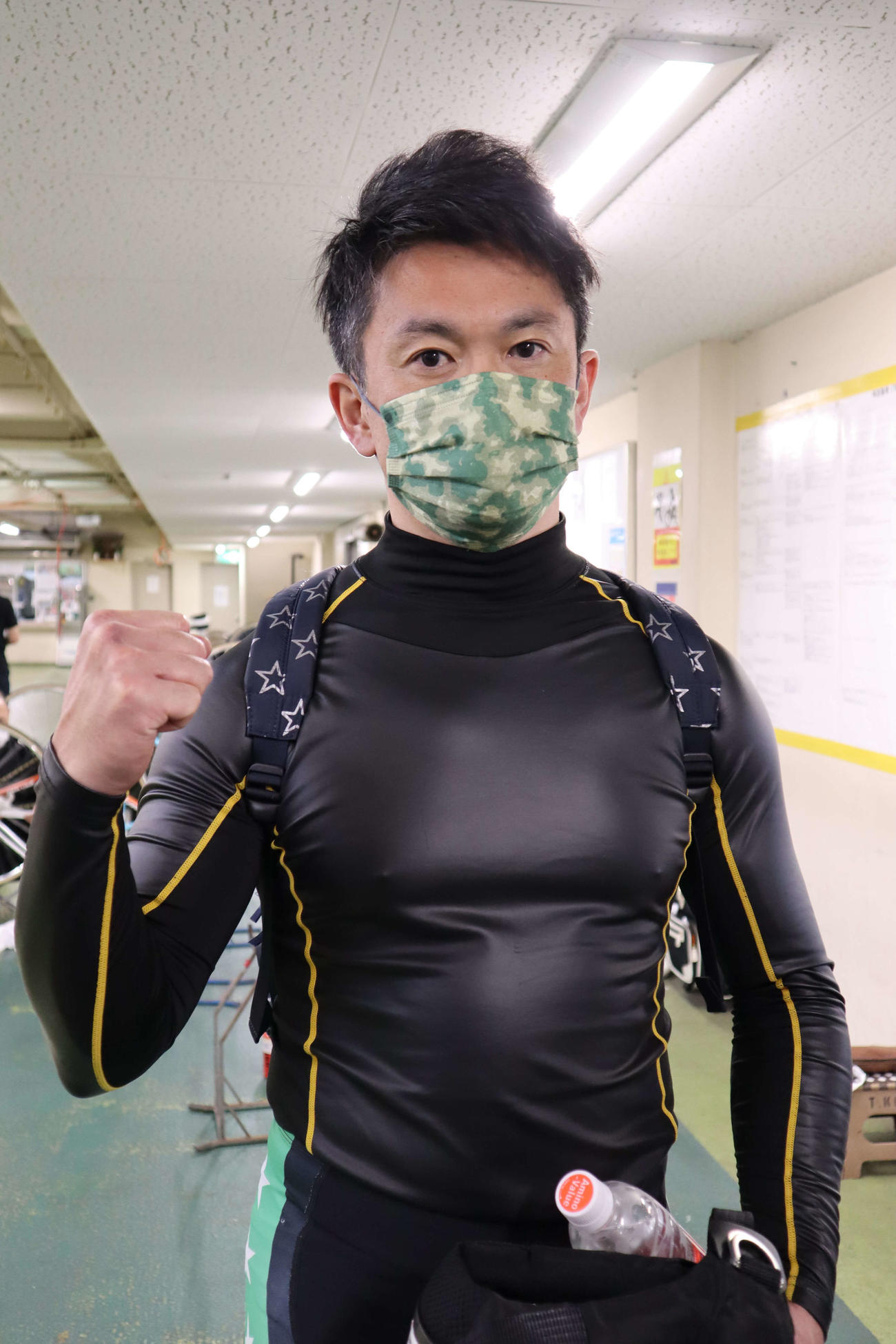新田康仁はA級決勝10Rで自力自在に勝負する（撮影・音無剛）