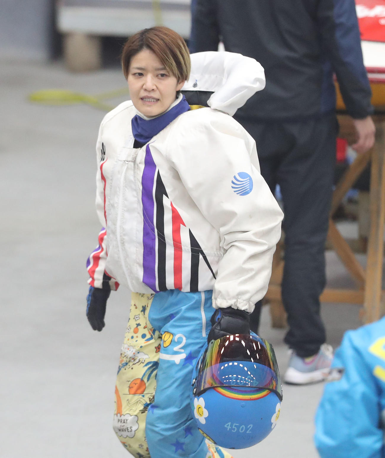 女子で初めてSG優勝を狙う遠藤エミ（2022年3月20日撮影）