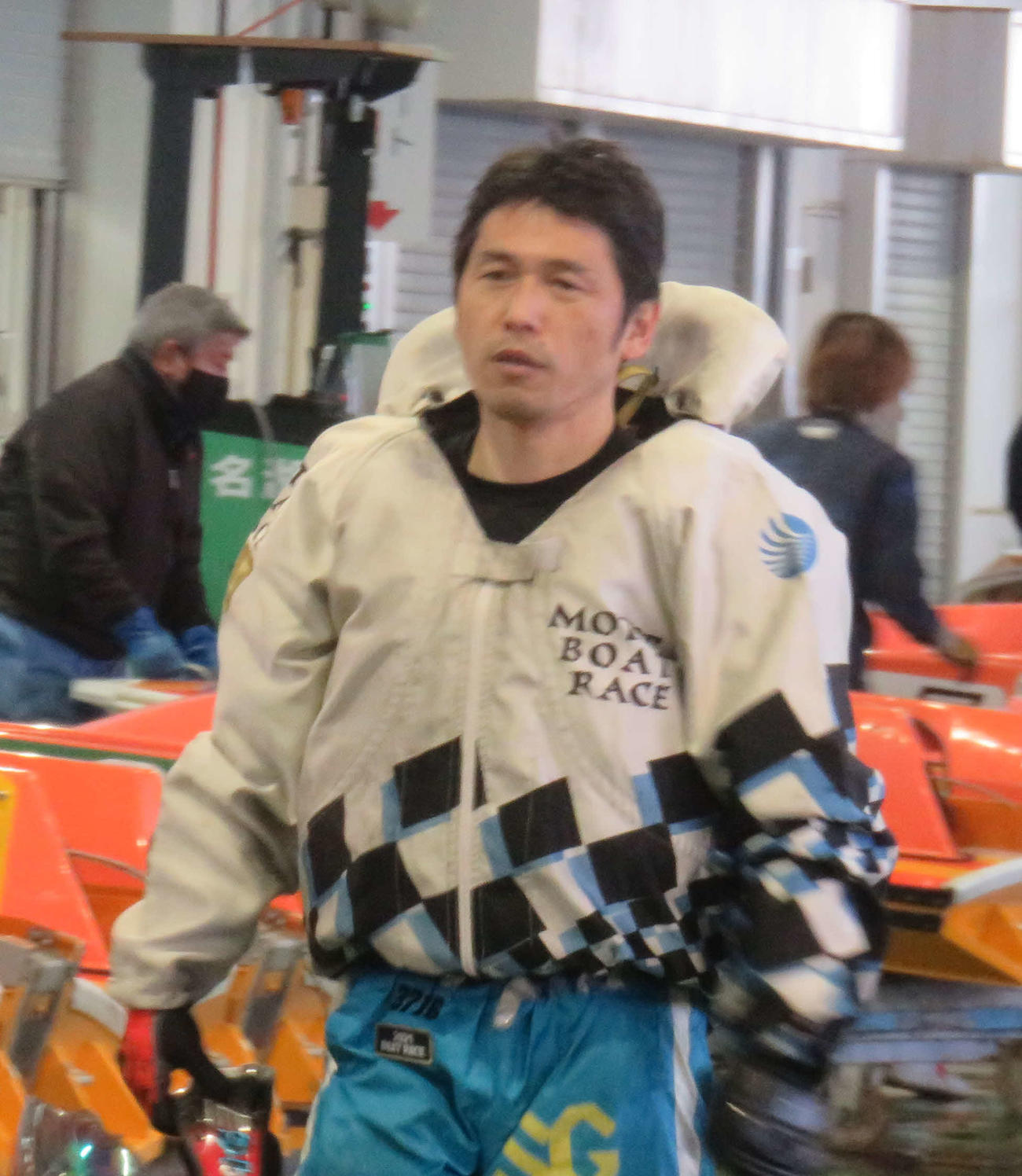 エース48号機を駆る石渡鉄兵は、準優12Rを順当に逃げ、優勝戦1枠をゲット