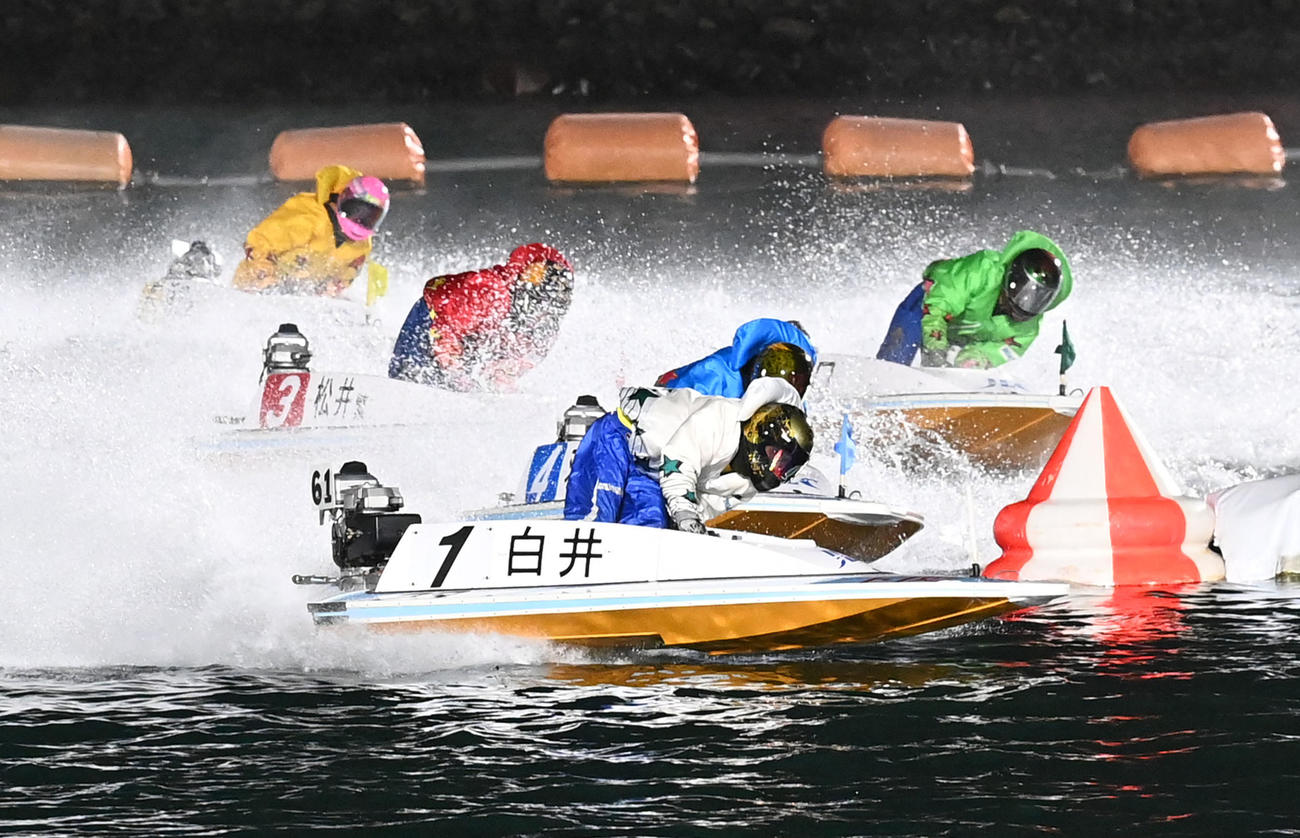 初日ドリーム戦を貫禄で制した白井英治