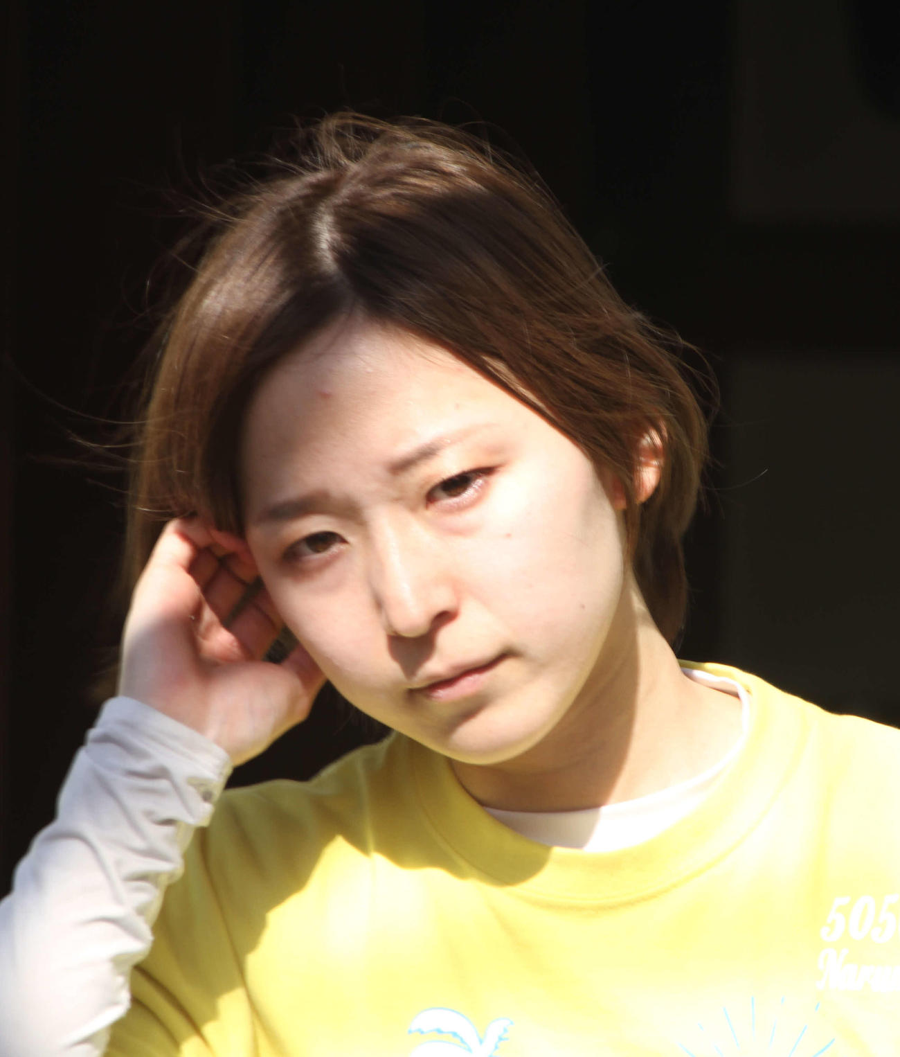 西岡成美が2日目9Rの女子戦を5コースまくりで制した（撮影・北條直治）