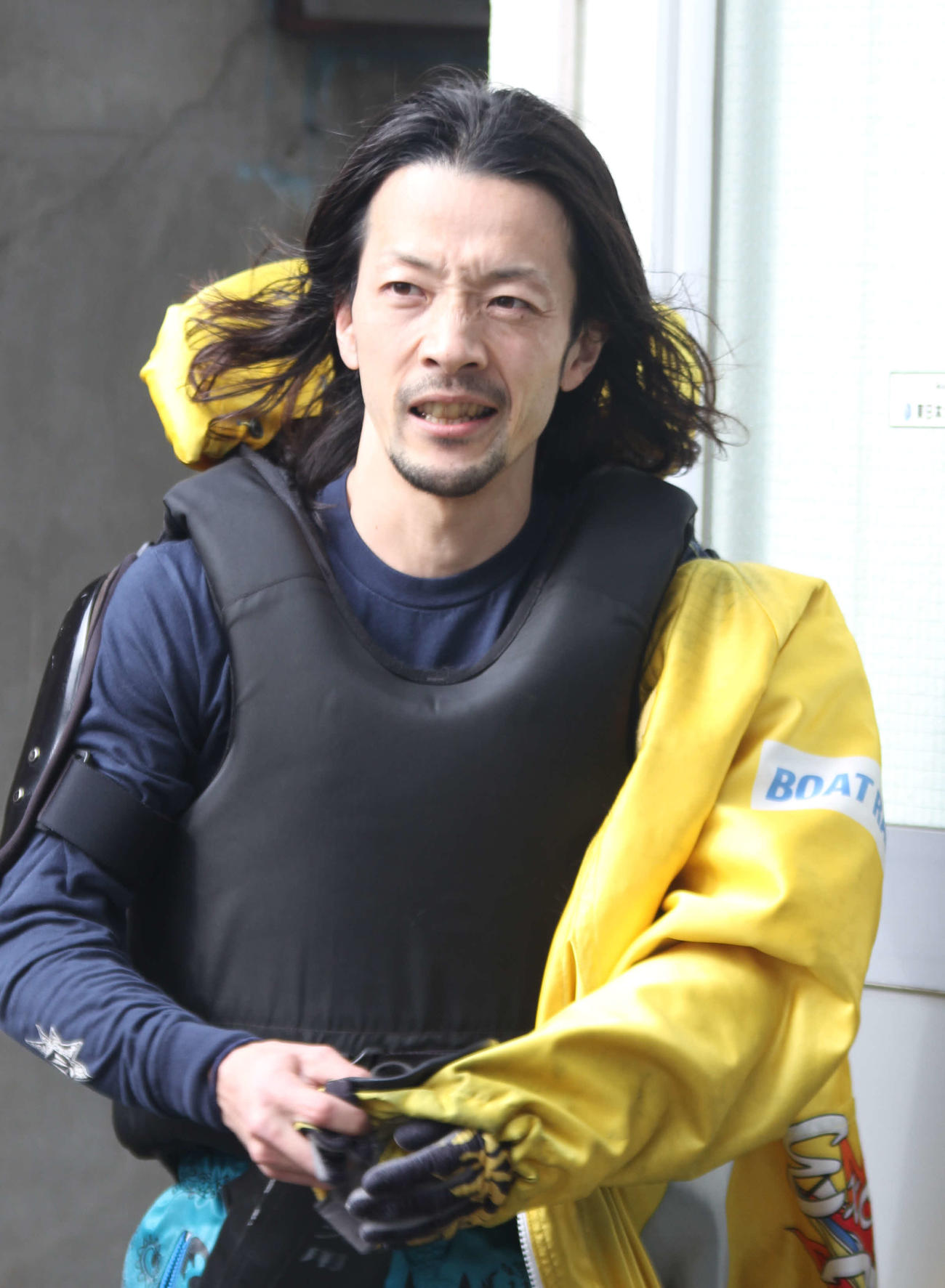 佐竹太一が3日目1、2着にまとめて、オール3連対と好調だ（撮影・北條直治）