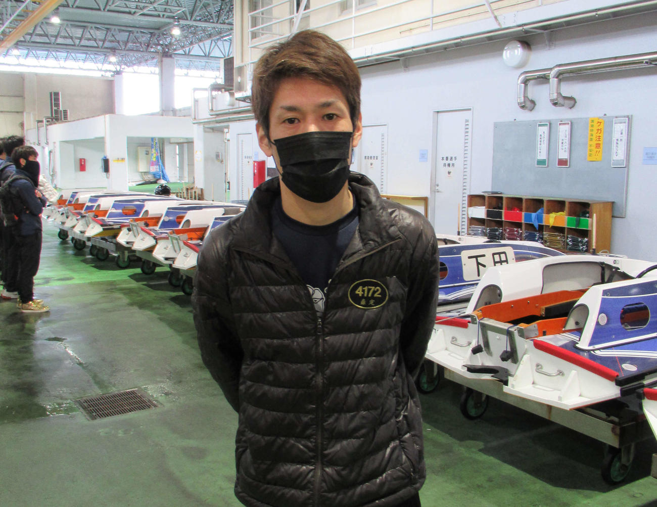 森定晃史が12R優勝戦の5枠に登場。旋回力ある足を武器に優勝を目指す（撮影・高田和典）