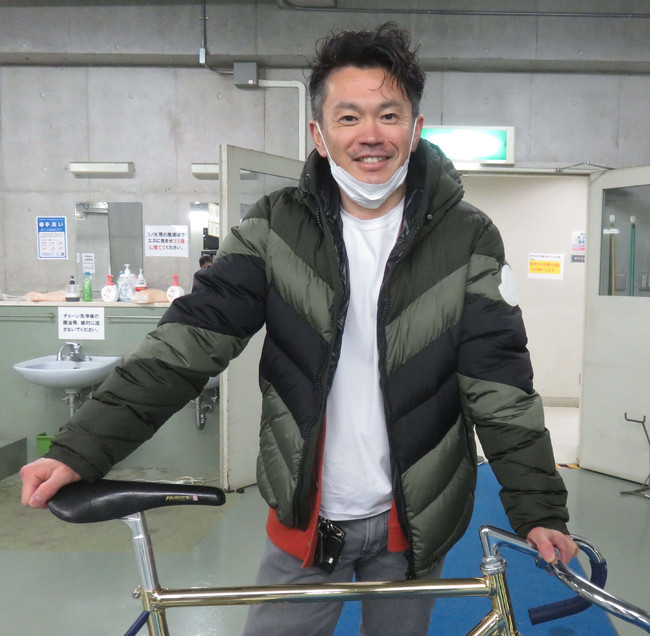 地元からの参戦の新田康仁