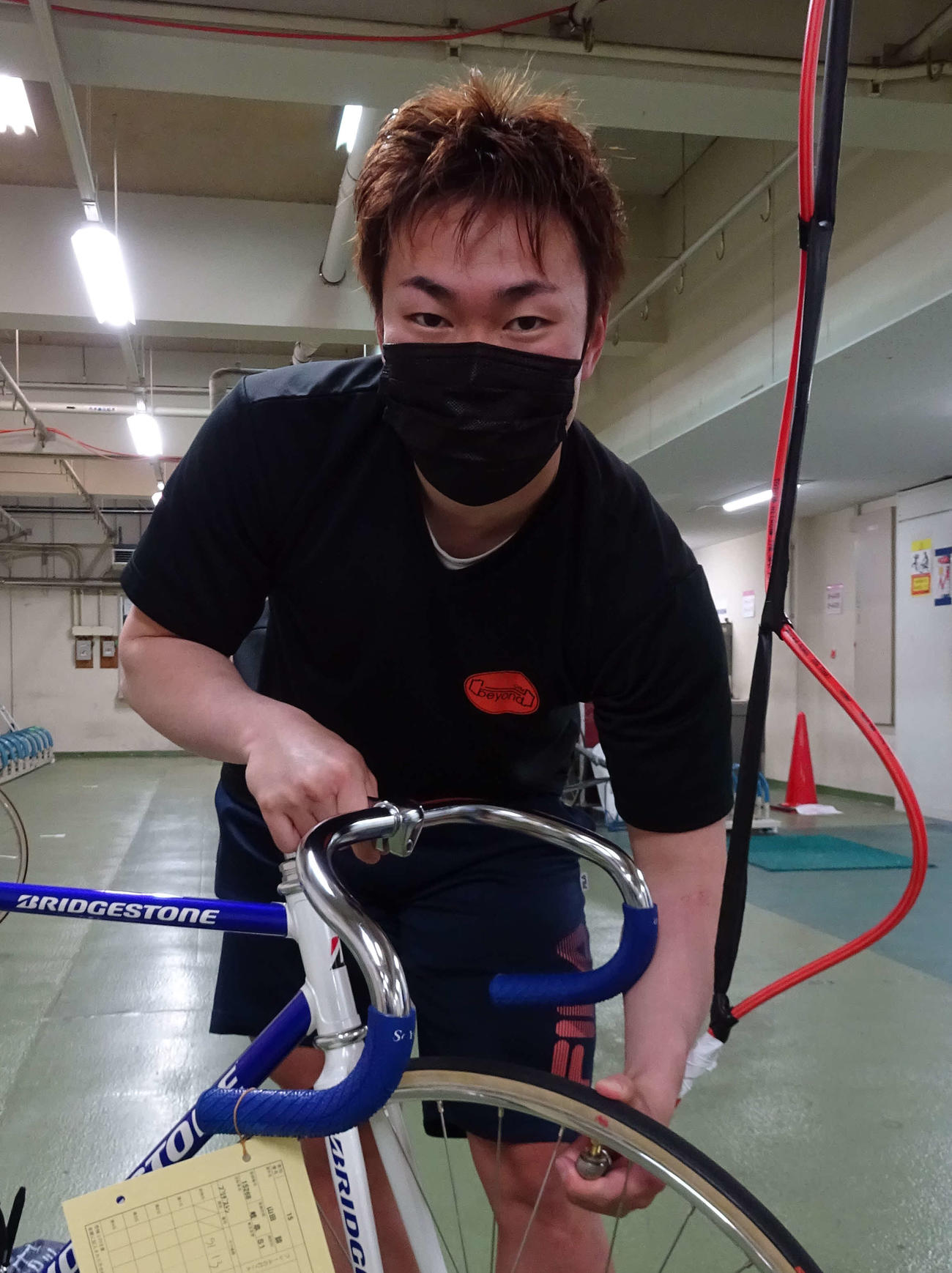 前回よりも上積みがあると話す山田諒。まずは予選突破が目標だ