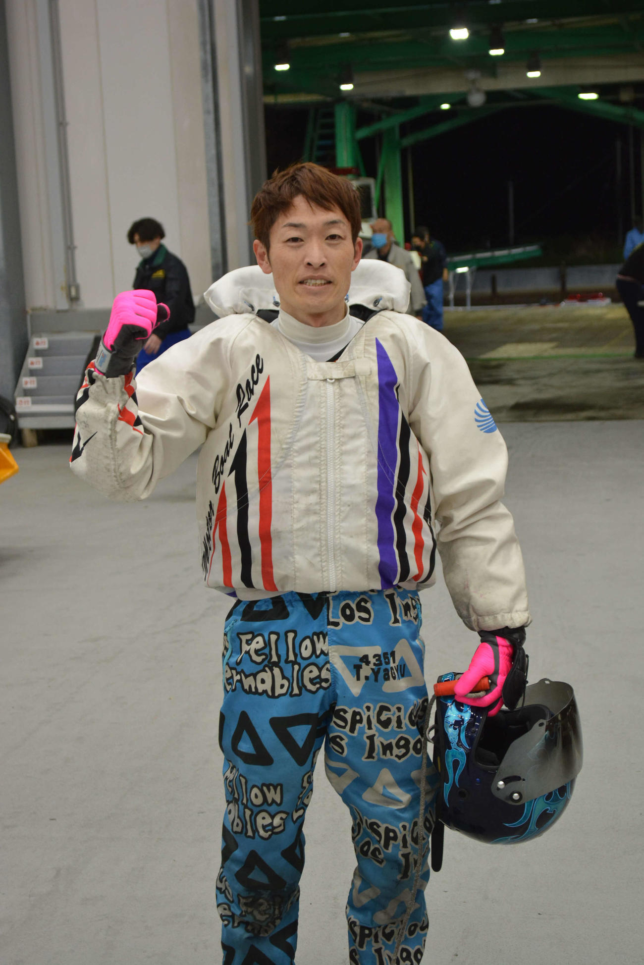 イン逃げで2節連続Vを飾った柳生泰二