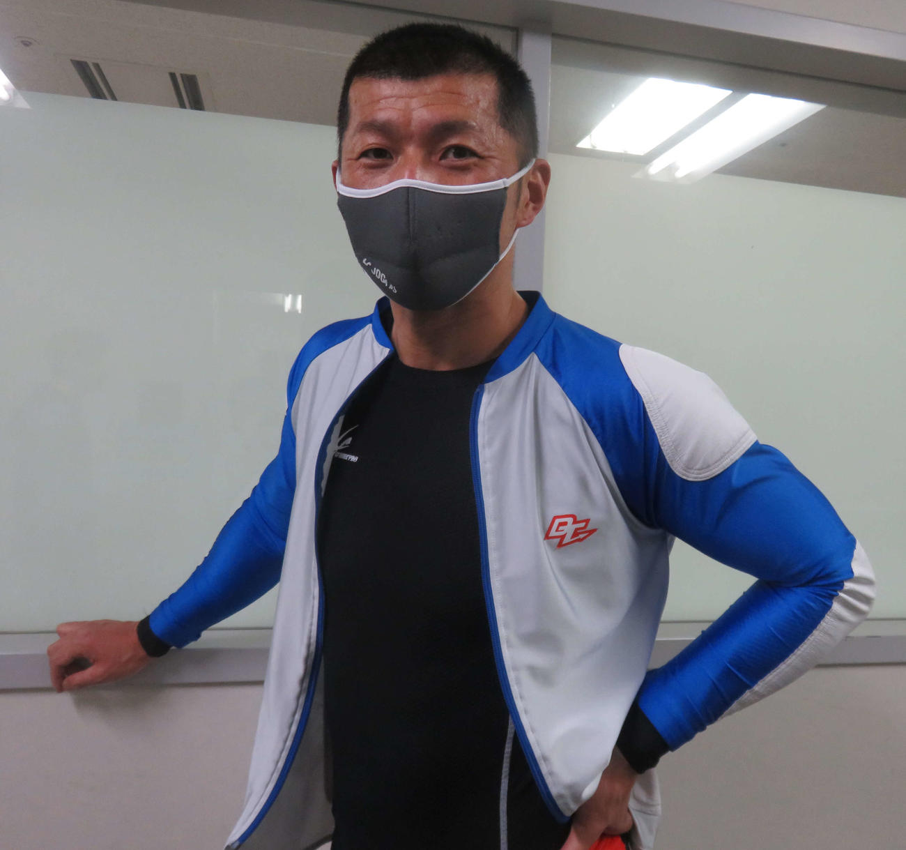 次走に弾みを付けたい松谷秀幸（撮影・栗田文人）