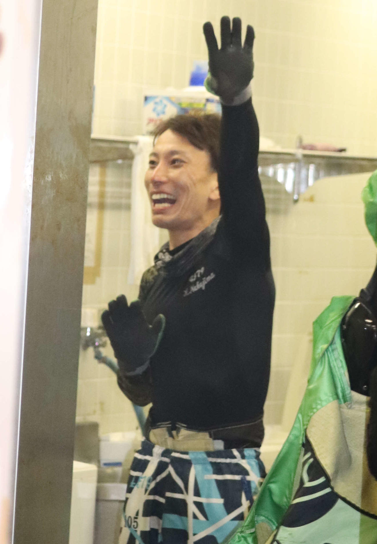 8年ぶりの丸亀参戦で優出を決めた中嶋健一郎（撮影・神田成史）