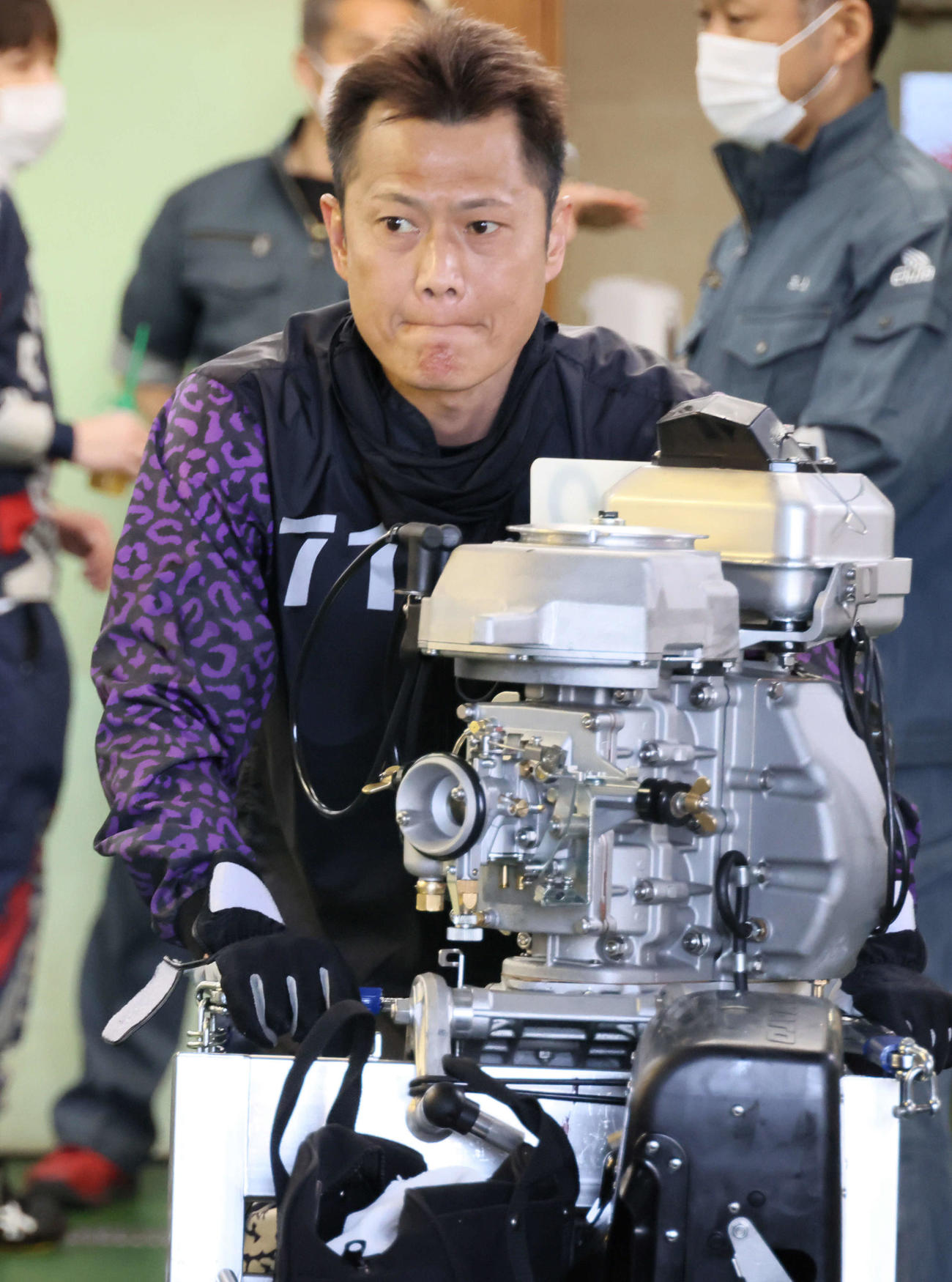 深川真二は行き足、伸びで目立っている