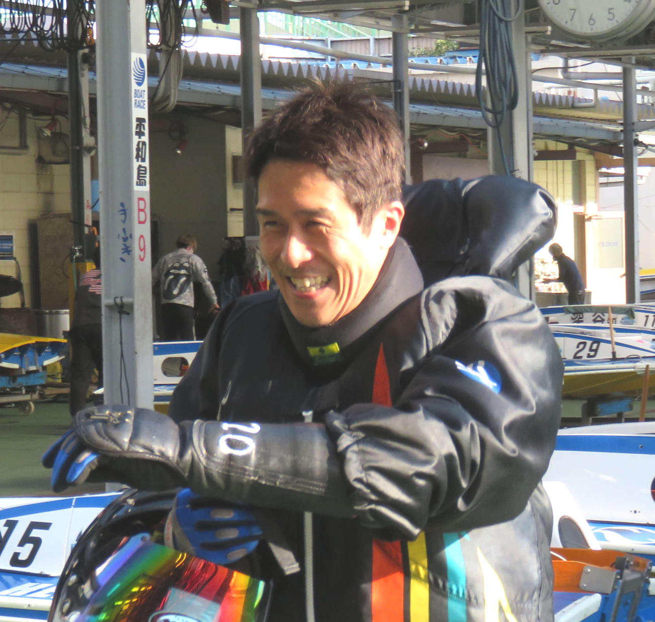 鋤柄貴俊は11Rを2M逆転で勝利、引き揚げてきた表情にうれしさがにじむ