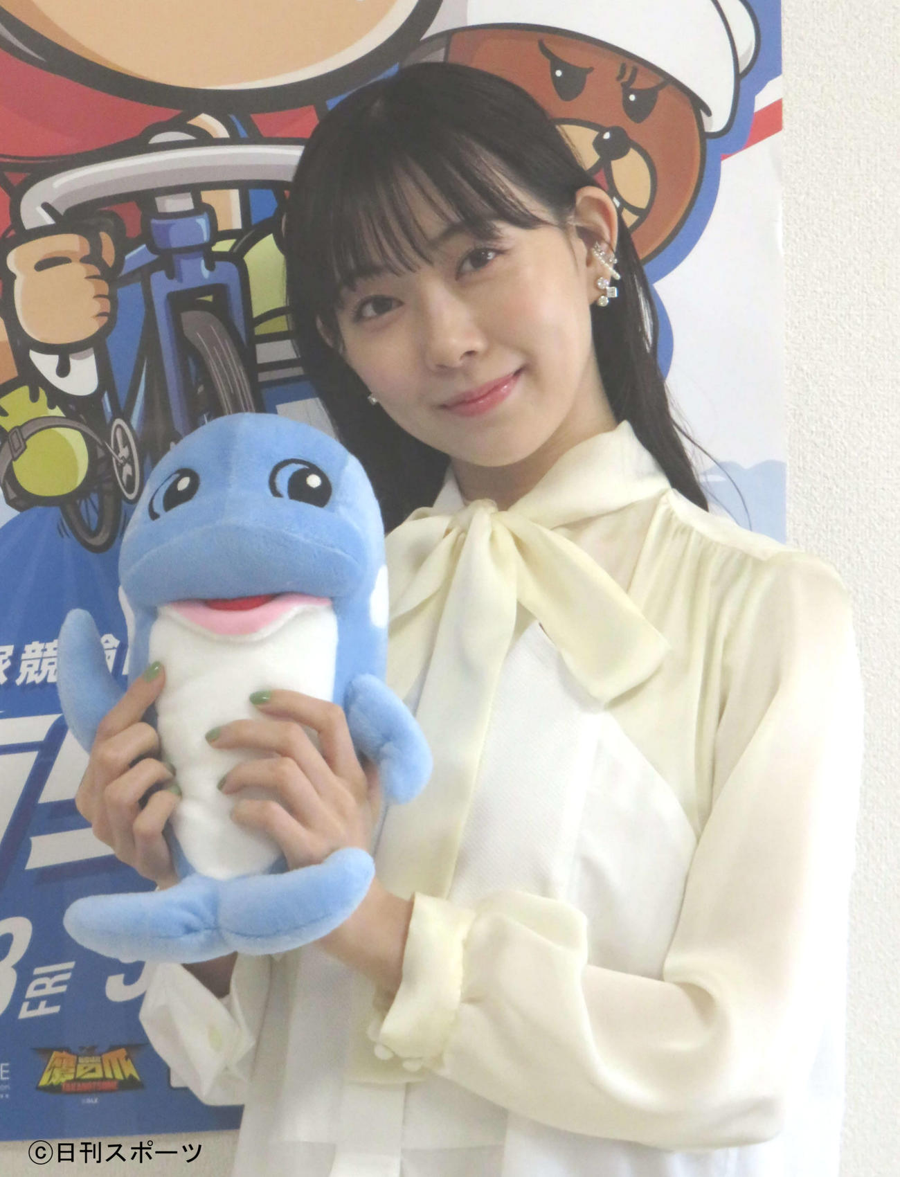 22年度の平塚競輪イメージキャラクターに就任した渡辺美優紀