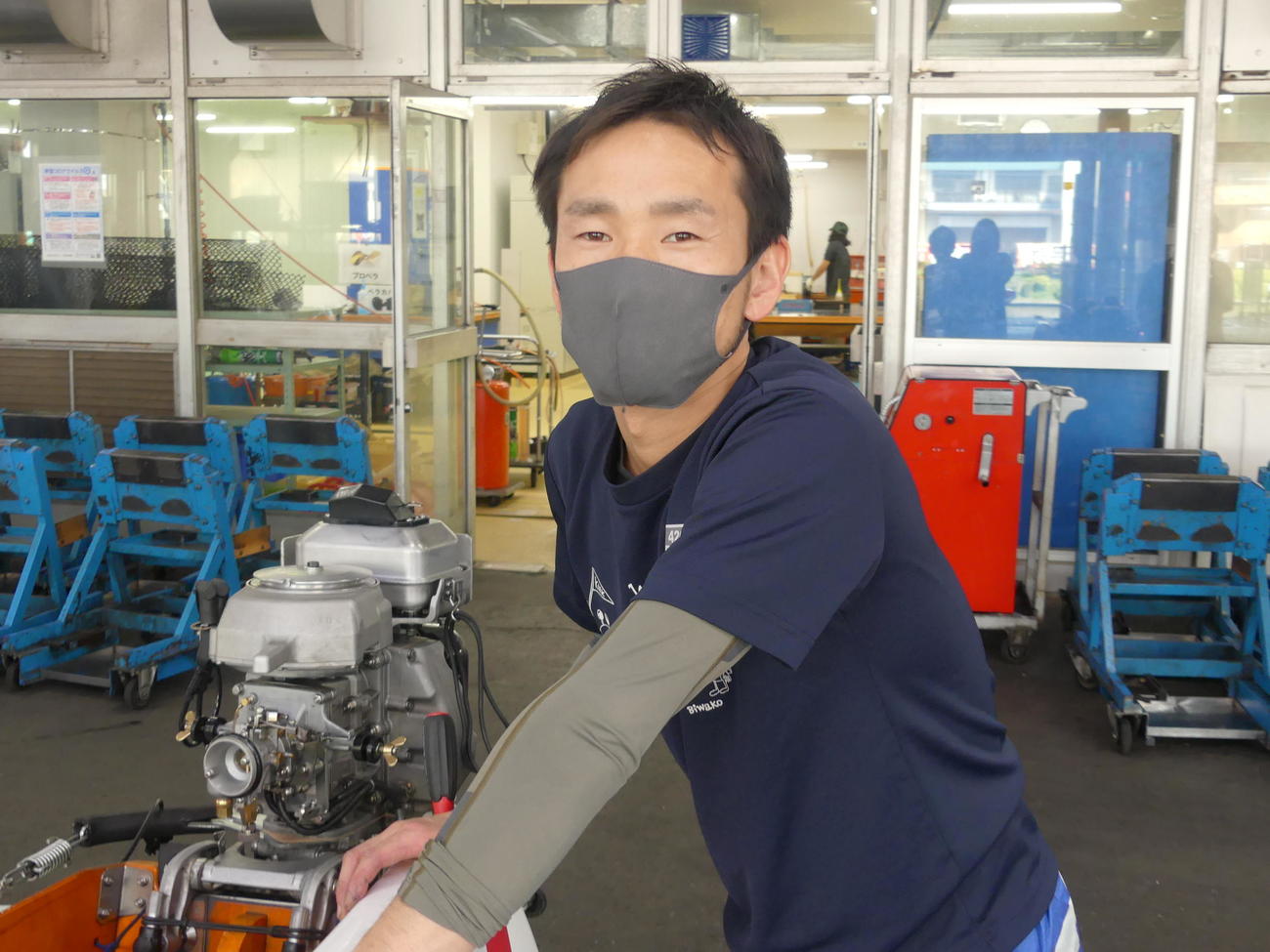 前検特訓から伸び加減の馬場貴也