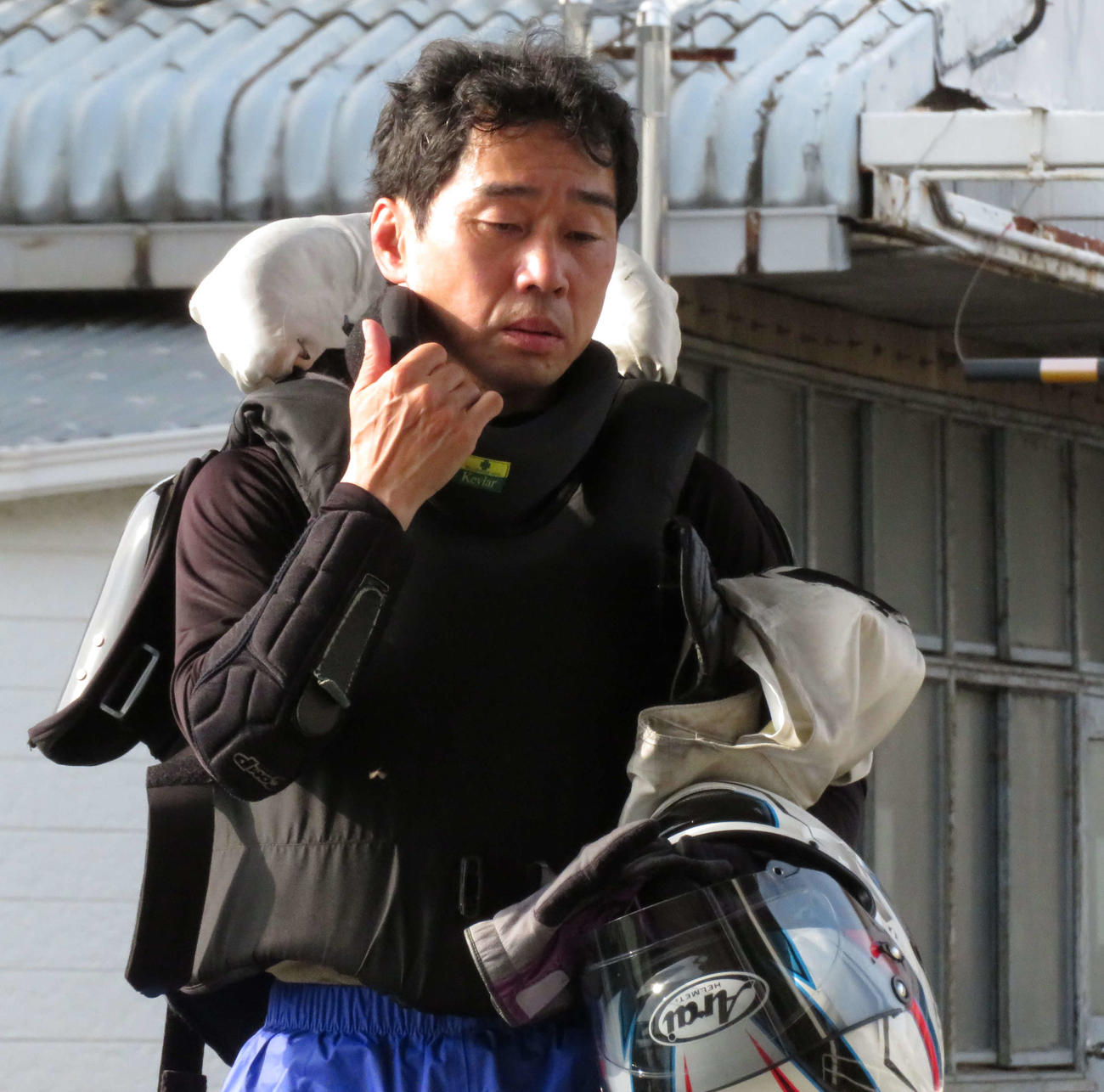 柳田英明が優勝戦1枠をゲット。19年11月びわこ以来の優勝に王手をかけた。（撮影・古村亮）
