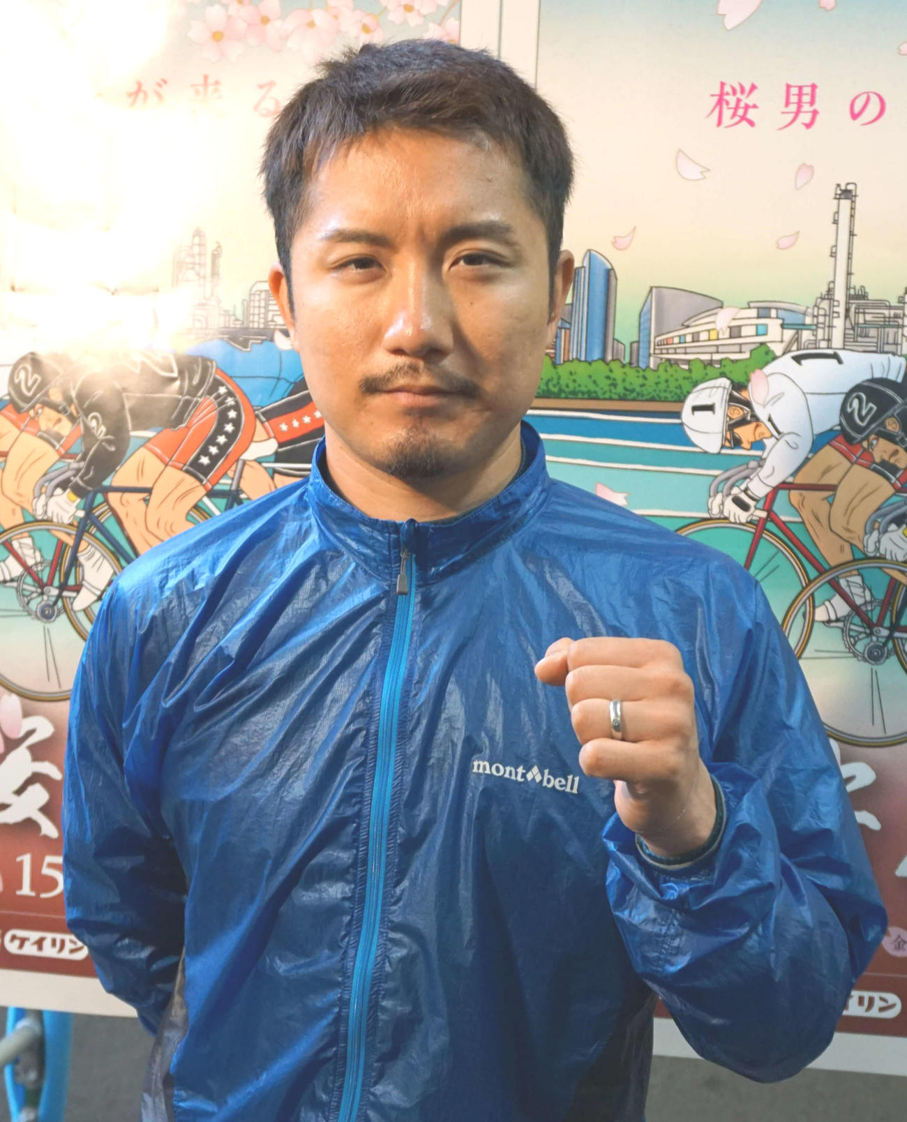オープニングレースで勝利した金子幸央