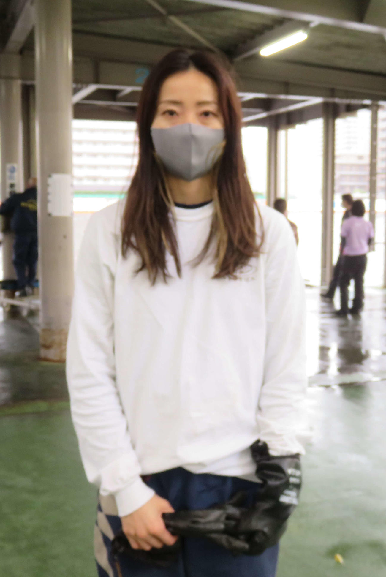 初日ドリーム戦4枠の浜田亜理沙は「スタートしっかり行きたい」と気合