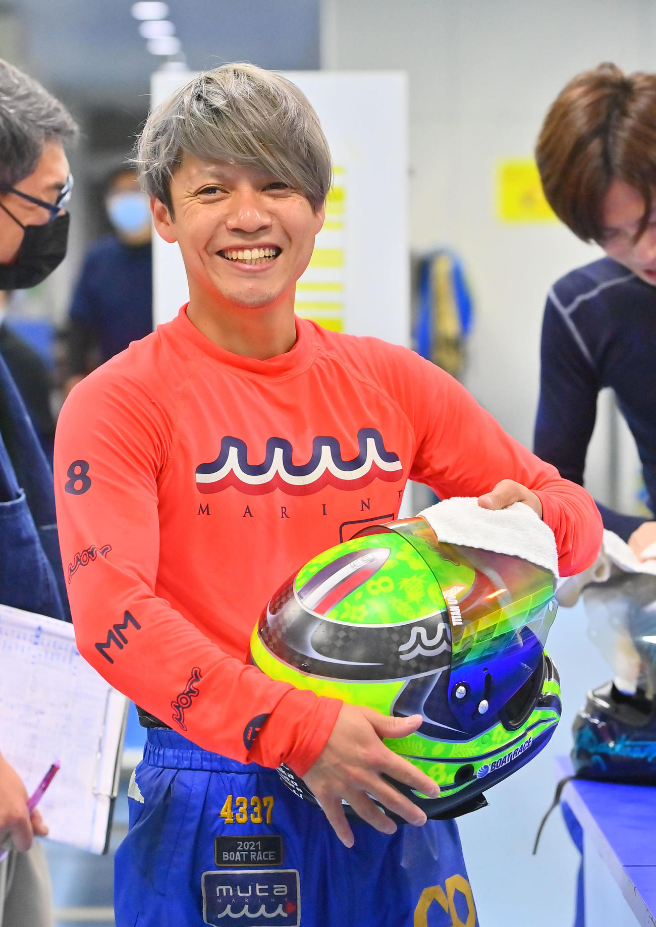 準優9Rで2着となった平本真之（撮影・和賀正仁）