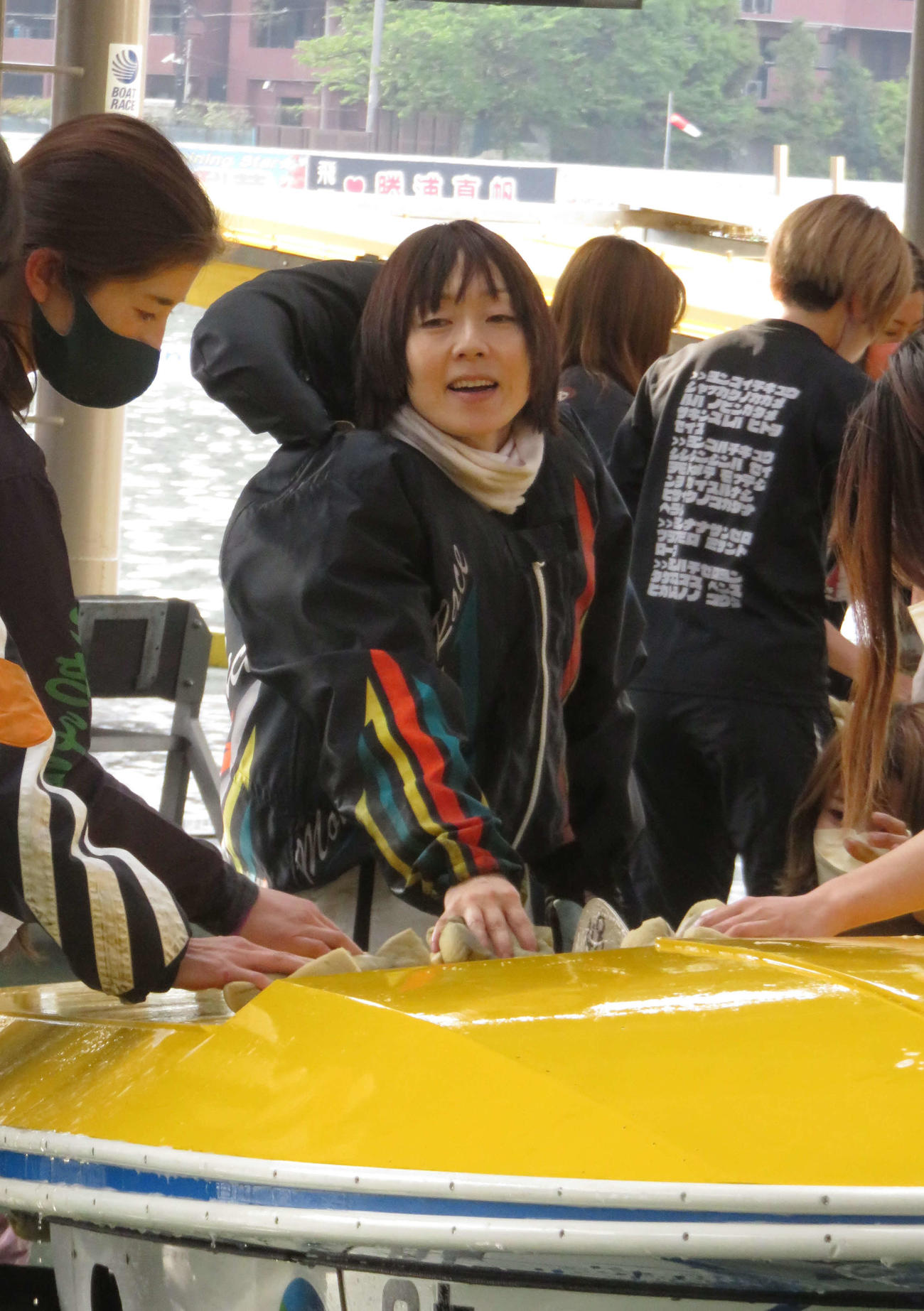 約4年11カ月ぶりの優出を喜ぶ永井聖美