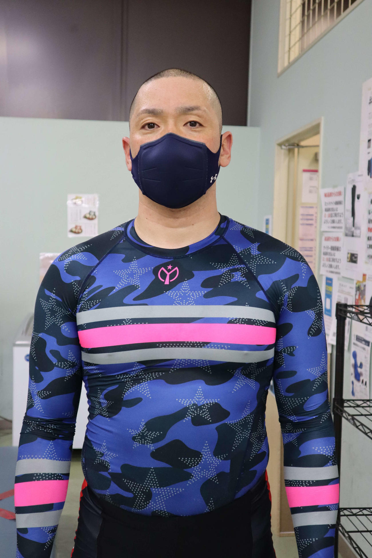篠原龍馬が地元勢で唯一の白星発進を決めた（撮影・音無剛）