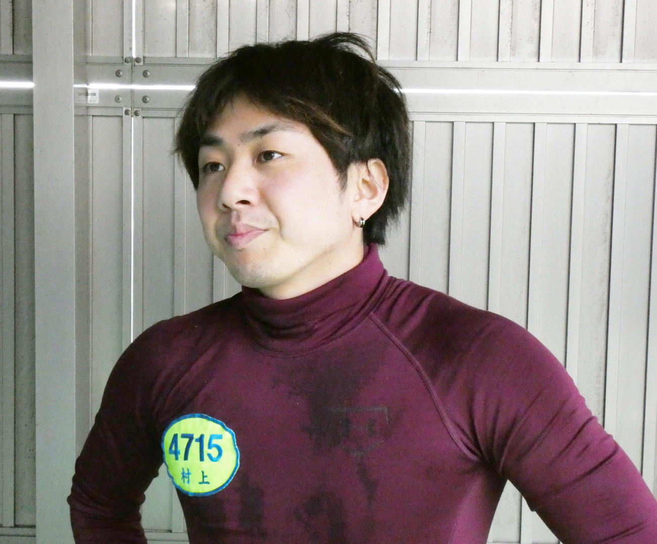 村上遼は12R優勝戦3枠に登場。今年2度目の優勝に臨む（撮影・前原一樹）