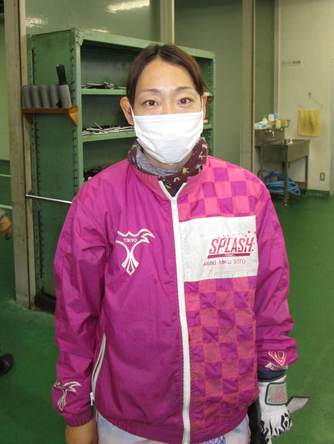 A2級勝負駆けの後藤美翼は、前検で好感触をつかんだ（撮影・安井雅彦）