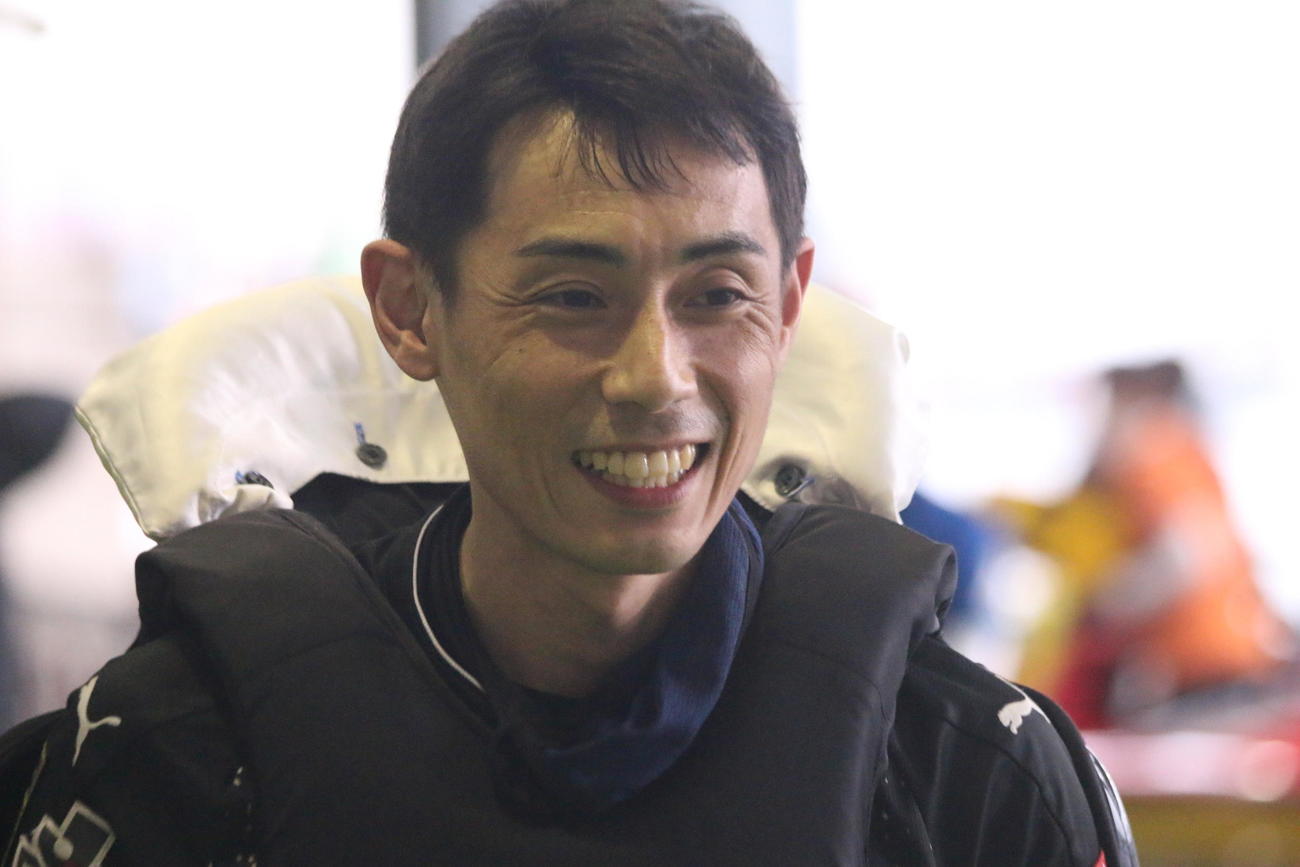 初日唯一の連勝スタートの松田隆司は10R、6コースから勝って17万円台の好配当を提供した