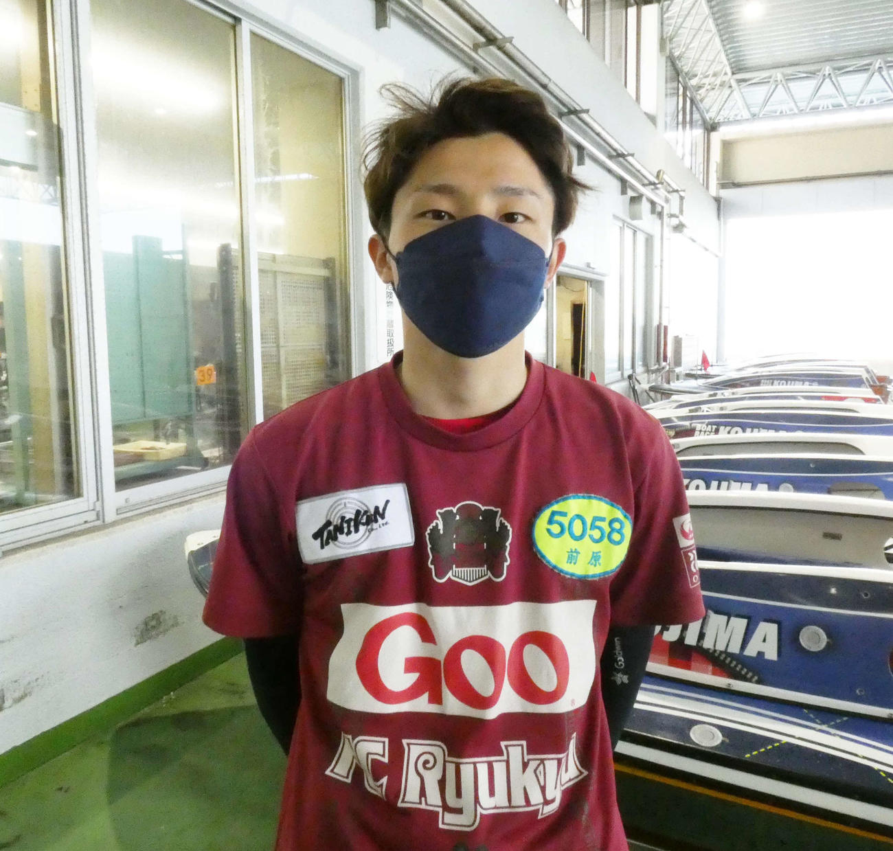 初日3、7Rに登場する前原大道（前原一樹）