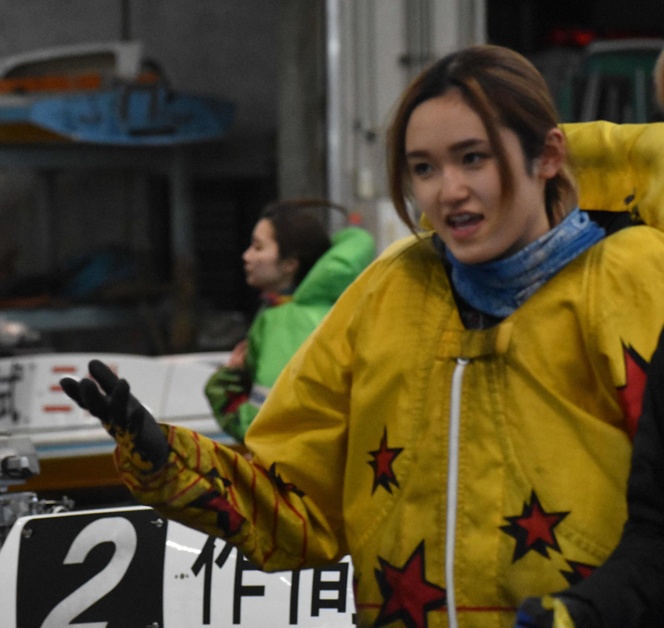 生田波美音（2022年2月6日撮影）