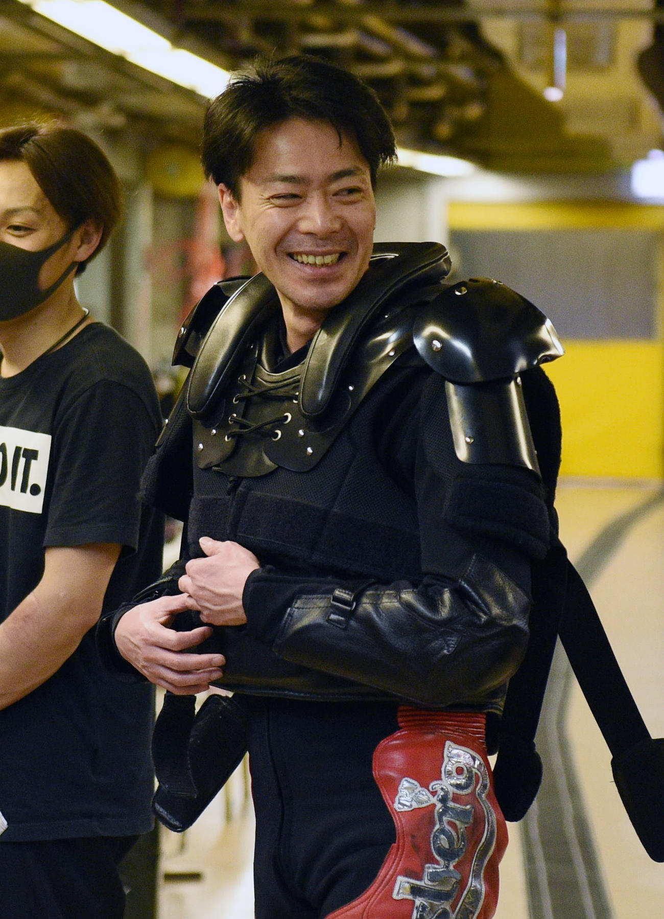 2日目予選8Rで1着の木村武之は笑顔を見せる（撮影・柴田隆二）