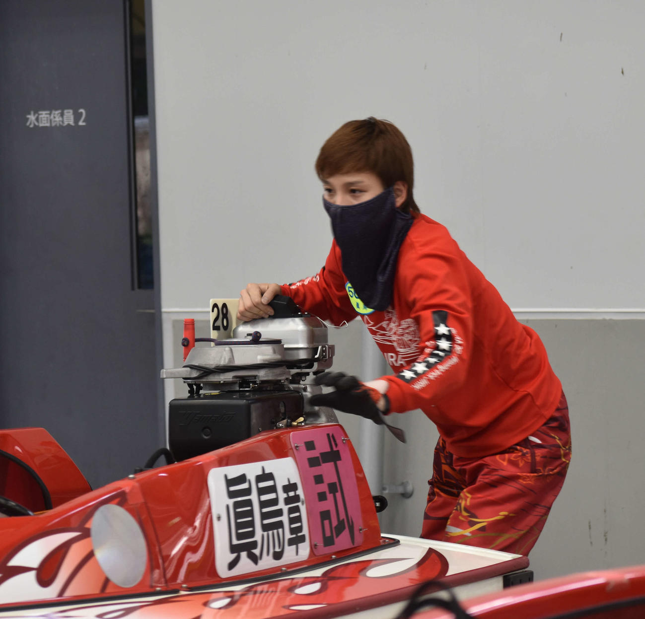 予選突破を狙う真鳥章太