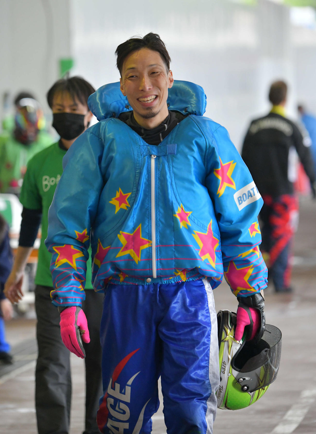 川上剛が地元で貫禄を見せる
