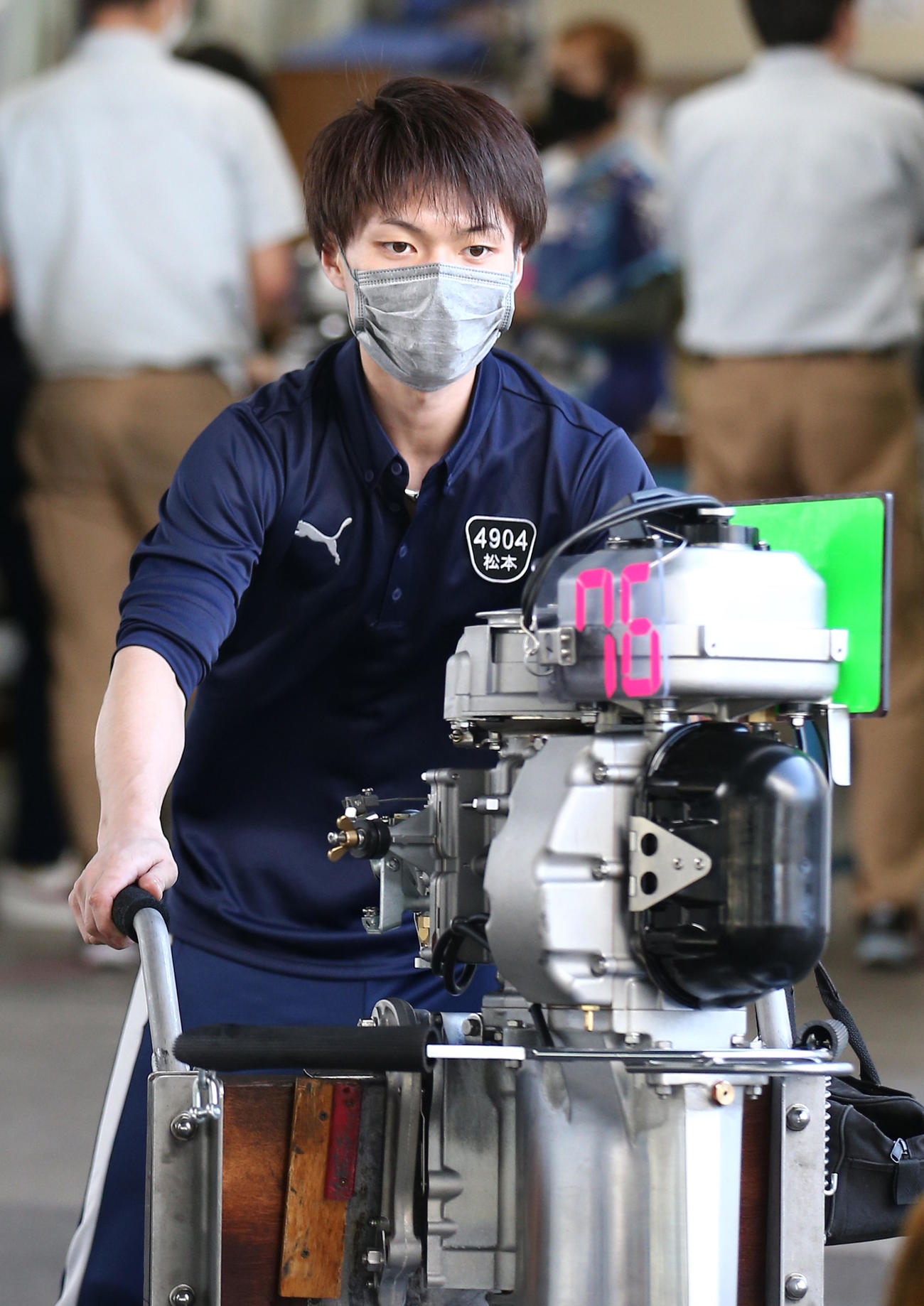 松本一毅（撮影・上山淳一）