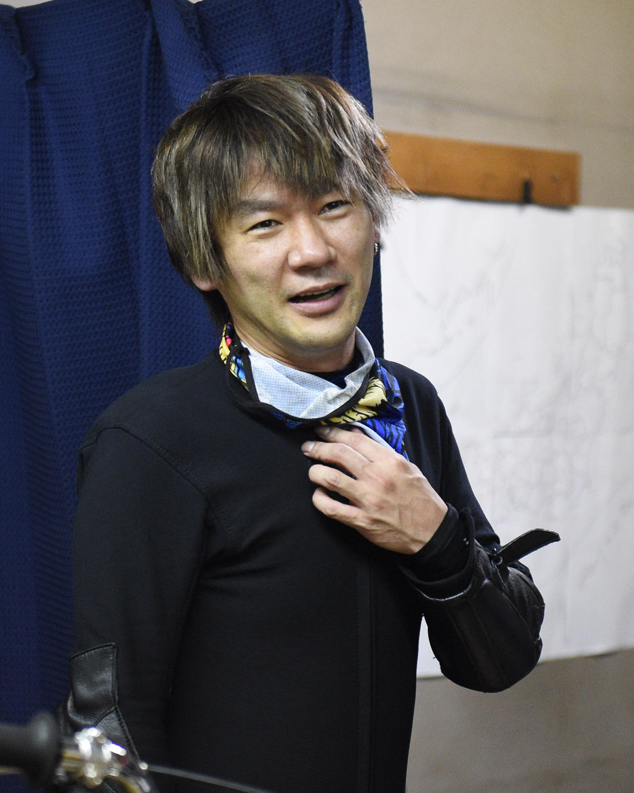 優勝戦は3着の加賀谷建明（撮影・柴田隆二）