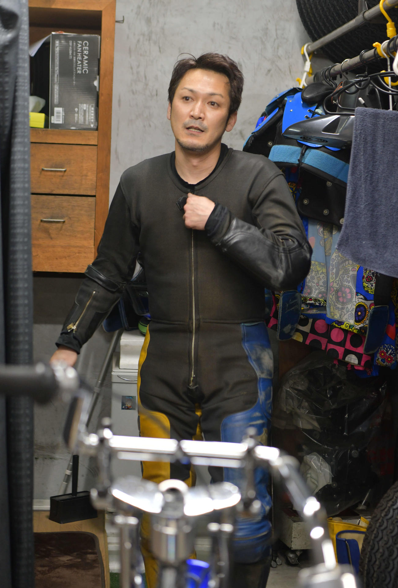 ハイペースなレース運びを見せた藤川幸宏