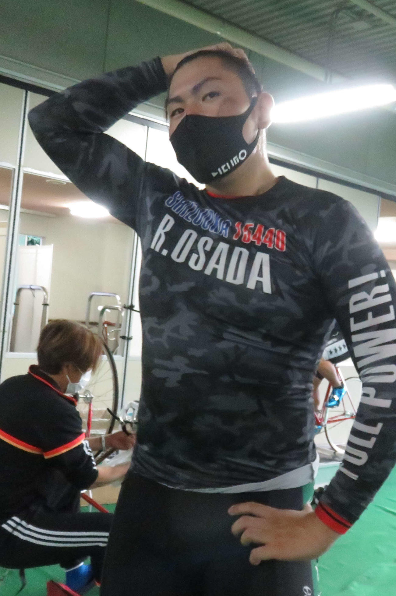 連勝ストップに気合を入れ直す長田龍拳
