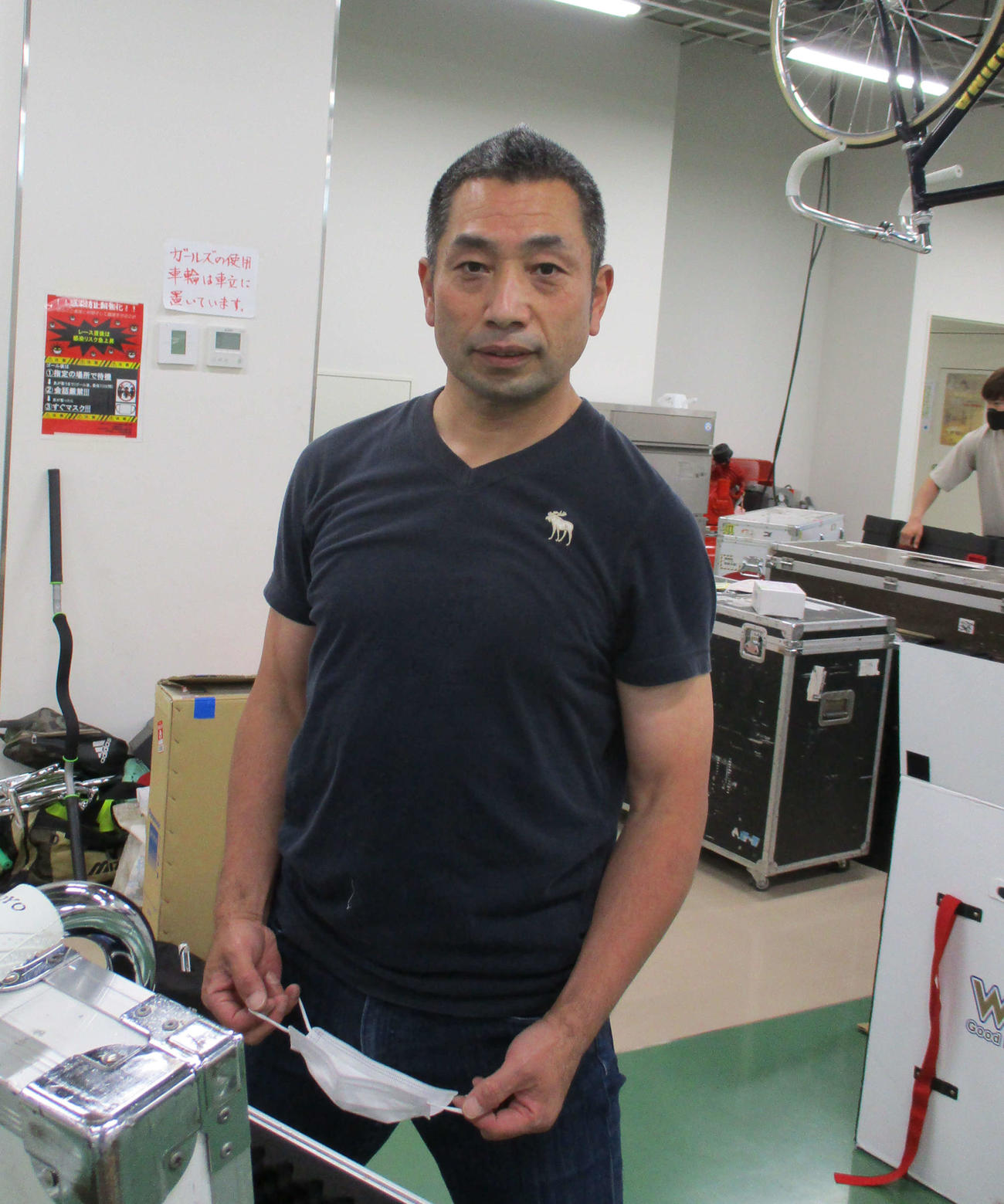 予選6R、「若い子とハンディなしで戦う楽しさに目覚めました」と話す紫原政文