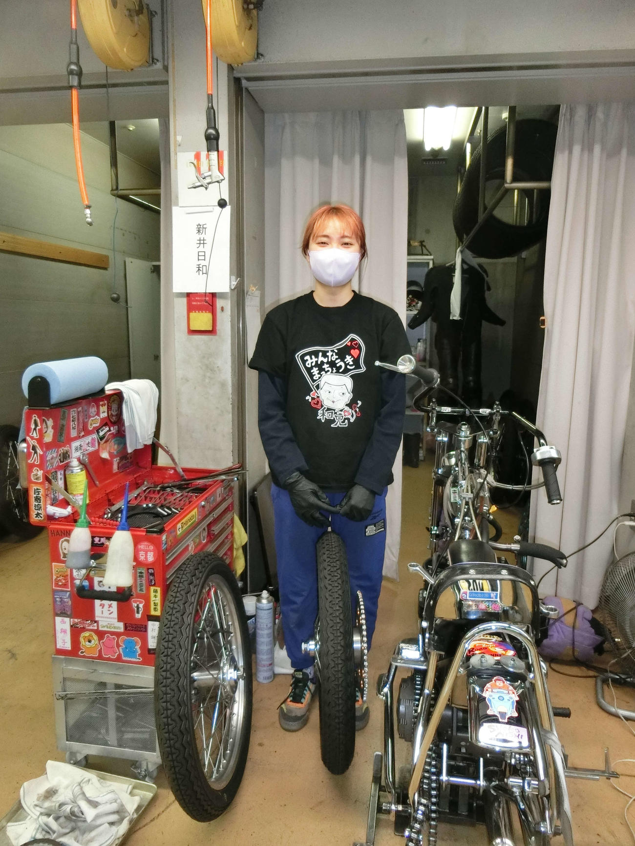 新井日和は当地連続参戦のアドバンテージを生かした（撮影・海老原実）