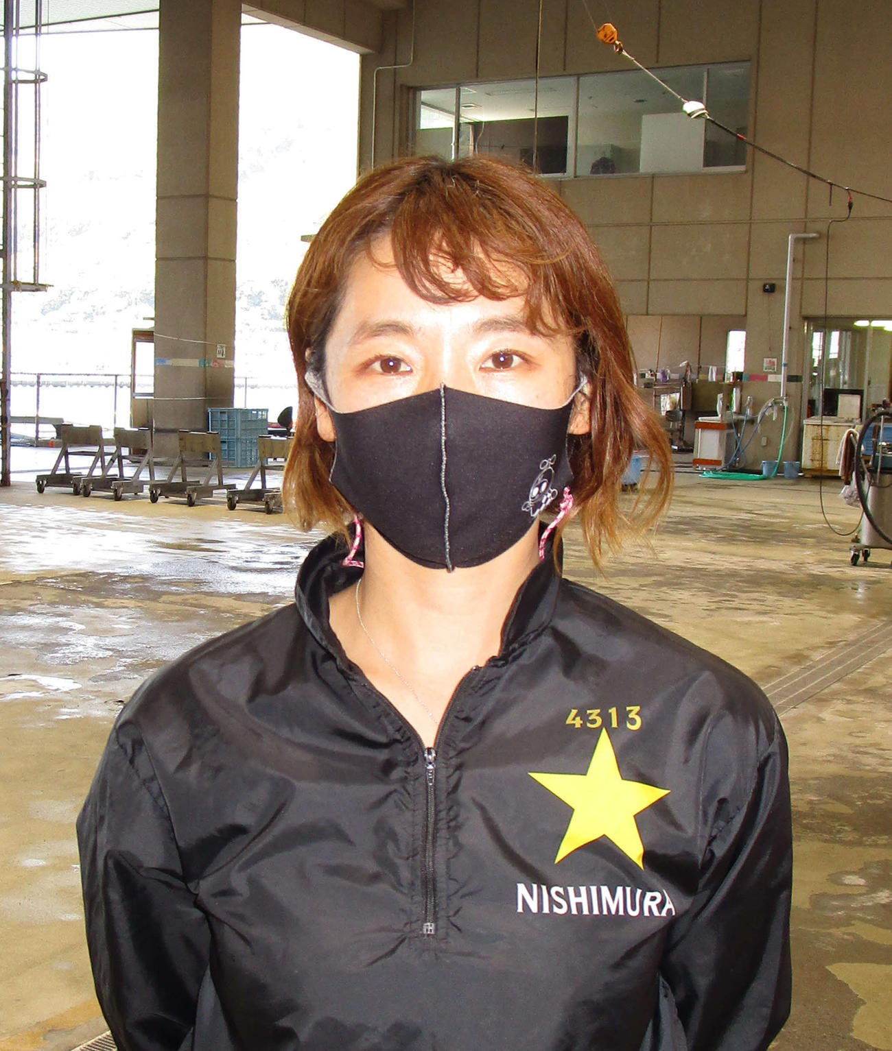 アクシデントに見舞われた西村美智子