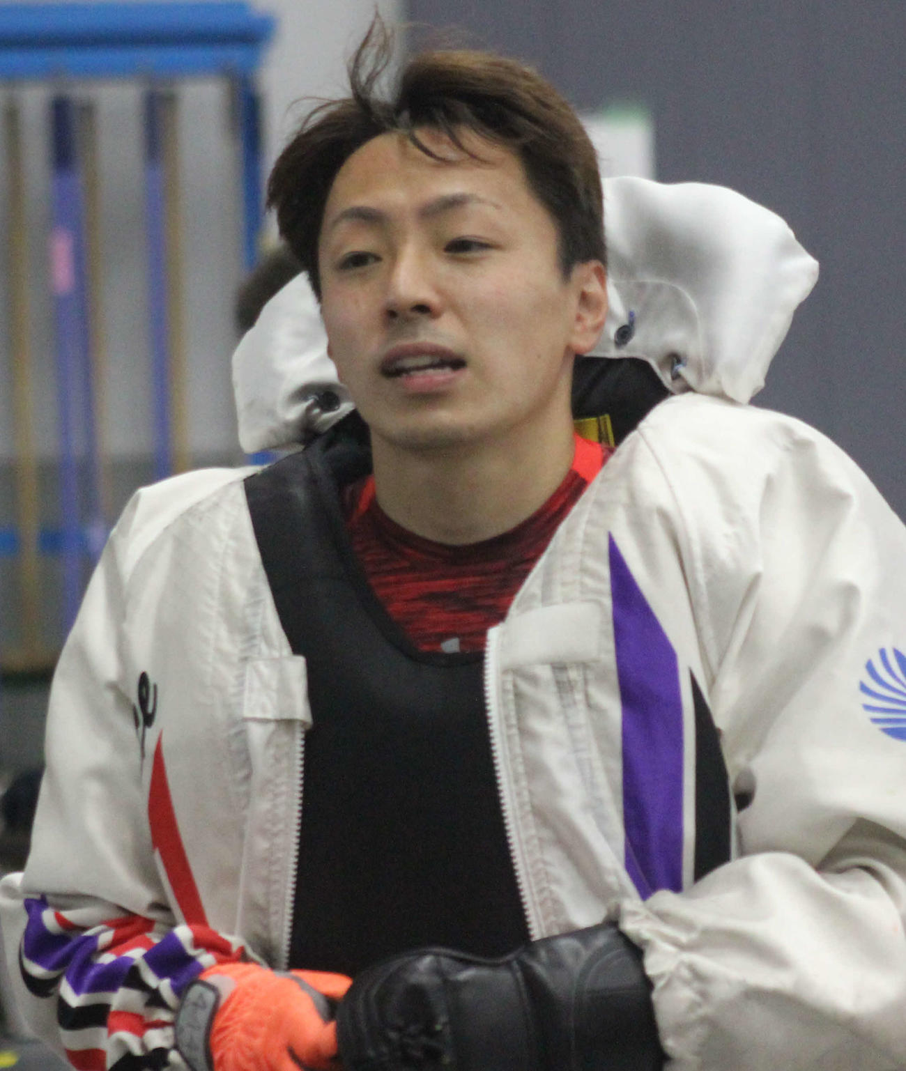 2日目10Rで逃げた青木玄太。機力には納得していない