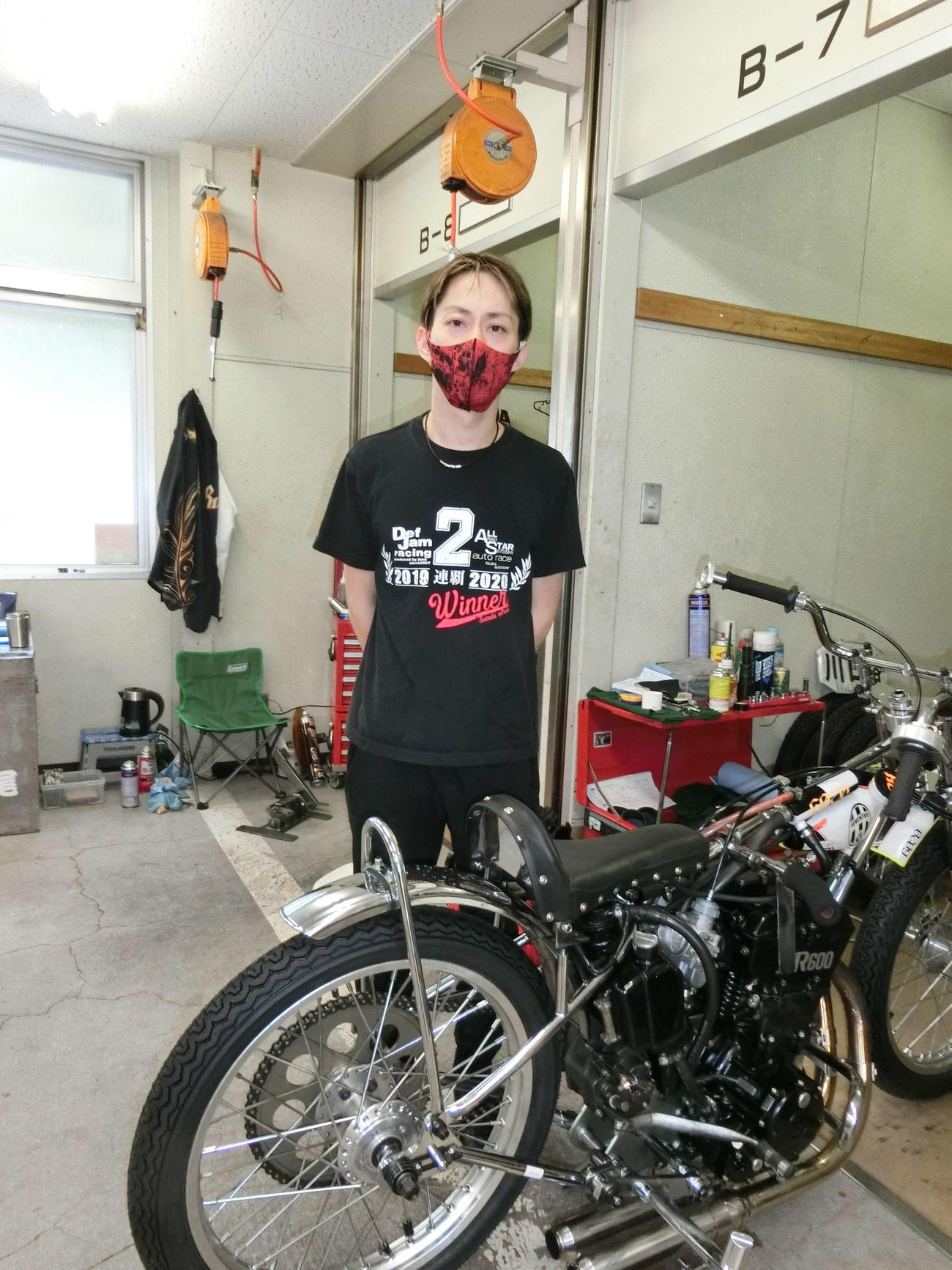 川口裕司は一戦ごとに着順を上げて勝ち上がった（撮影・海老原実）