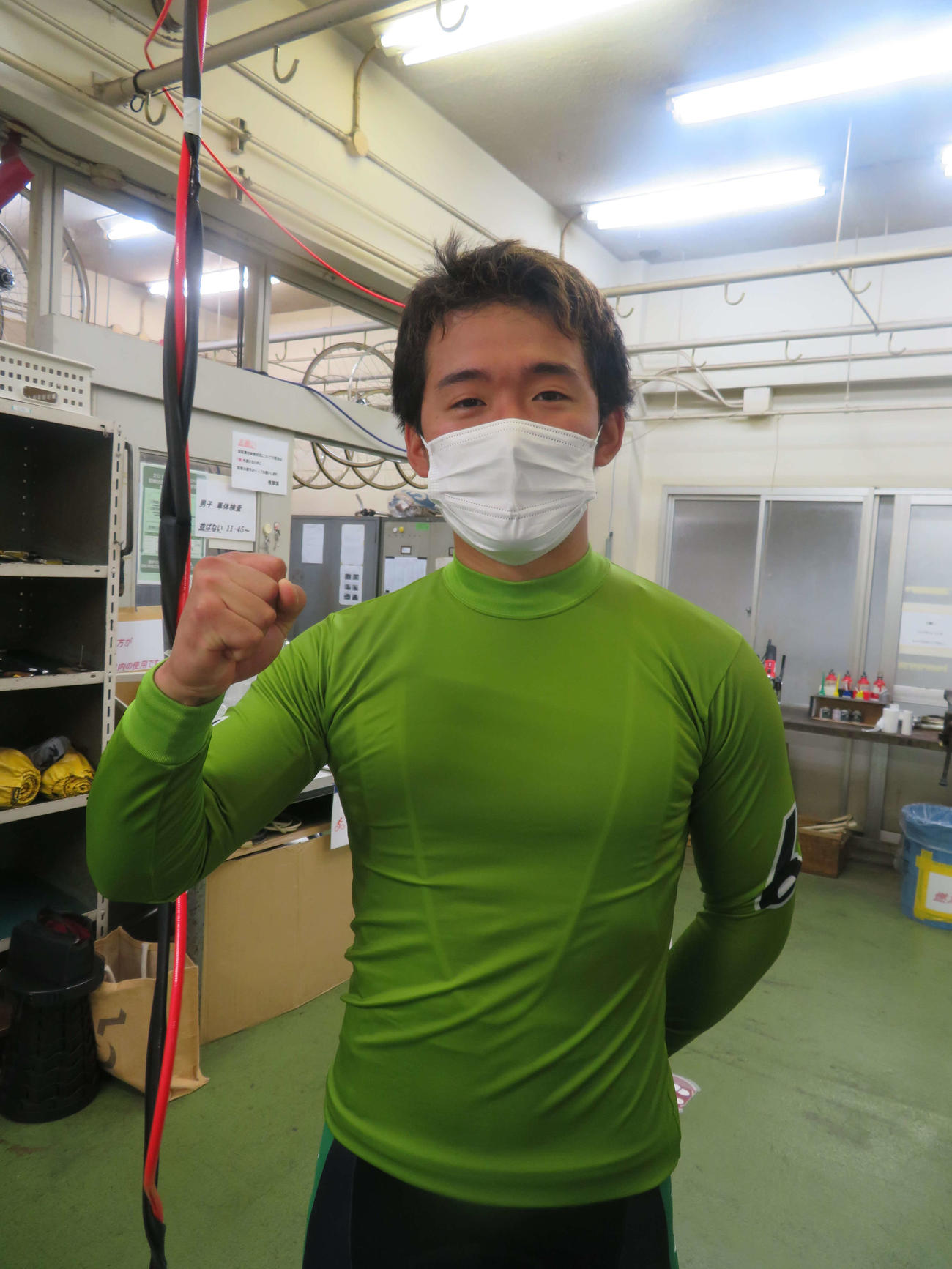 2班特昇3戦目で初の完全Vを目指す堀江省吾