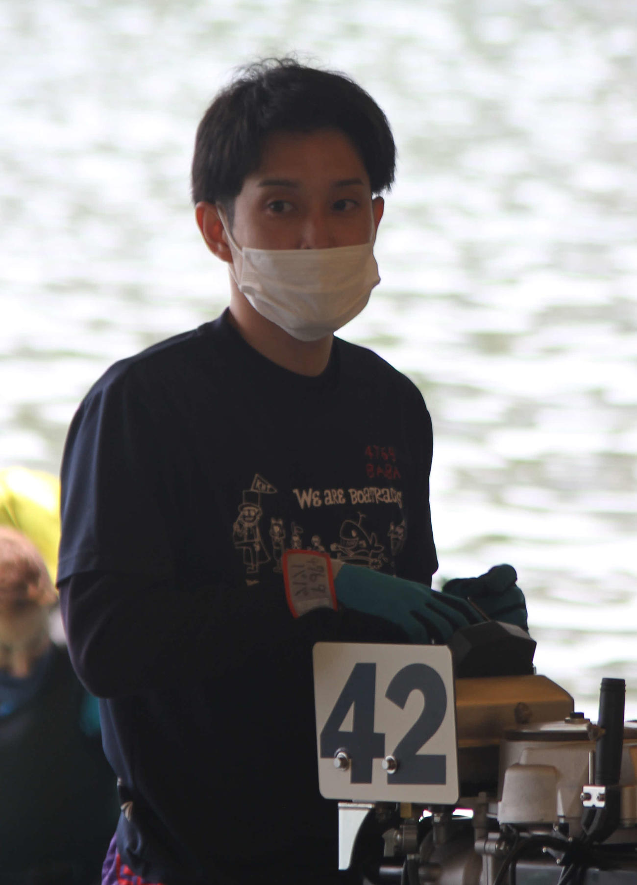 馬場剛は久々の尼崎参戦。今節は一段と成長した姿を見せる（撮影・北條直治）