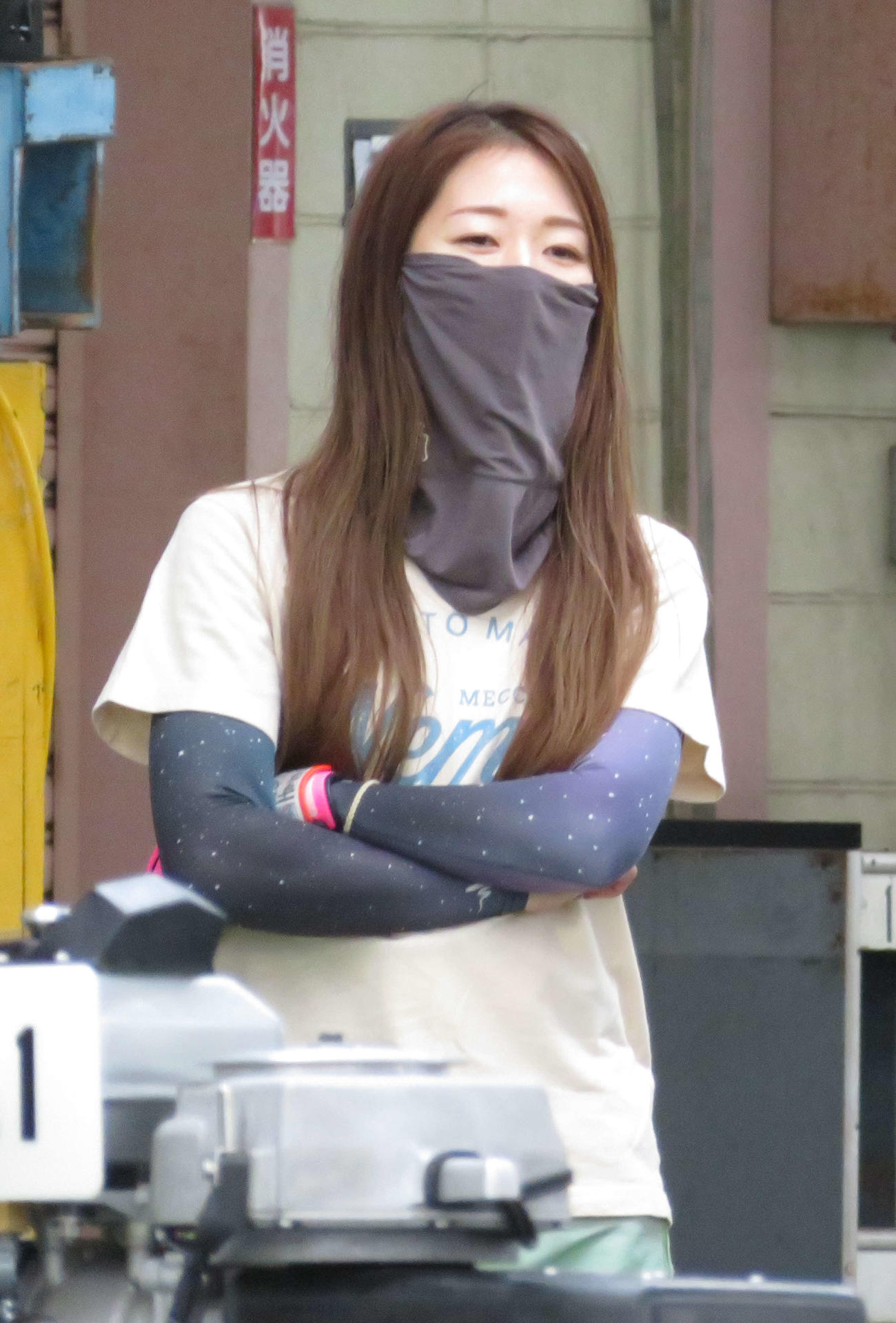 原田佑実が初日連勝と最高のスタートを決めた（撮影・古村亮）